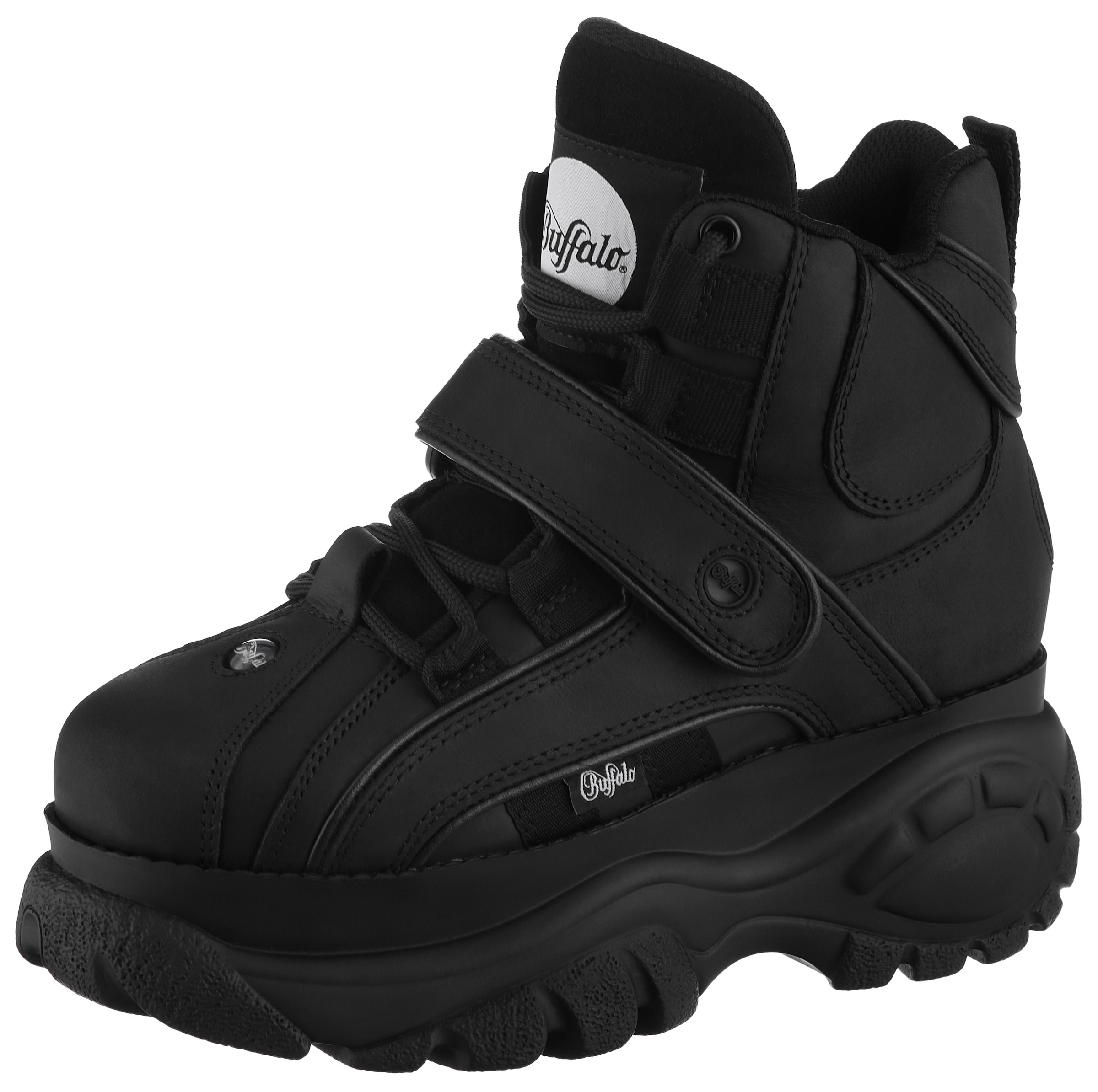 Buffalo Schnürboots  High-Top Sneaker, Chunky Boots, Plateauboots mit kräftiger Laufsohle