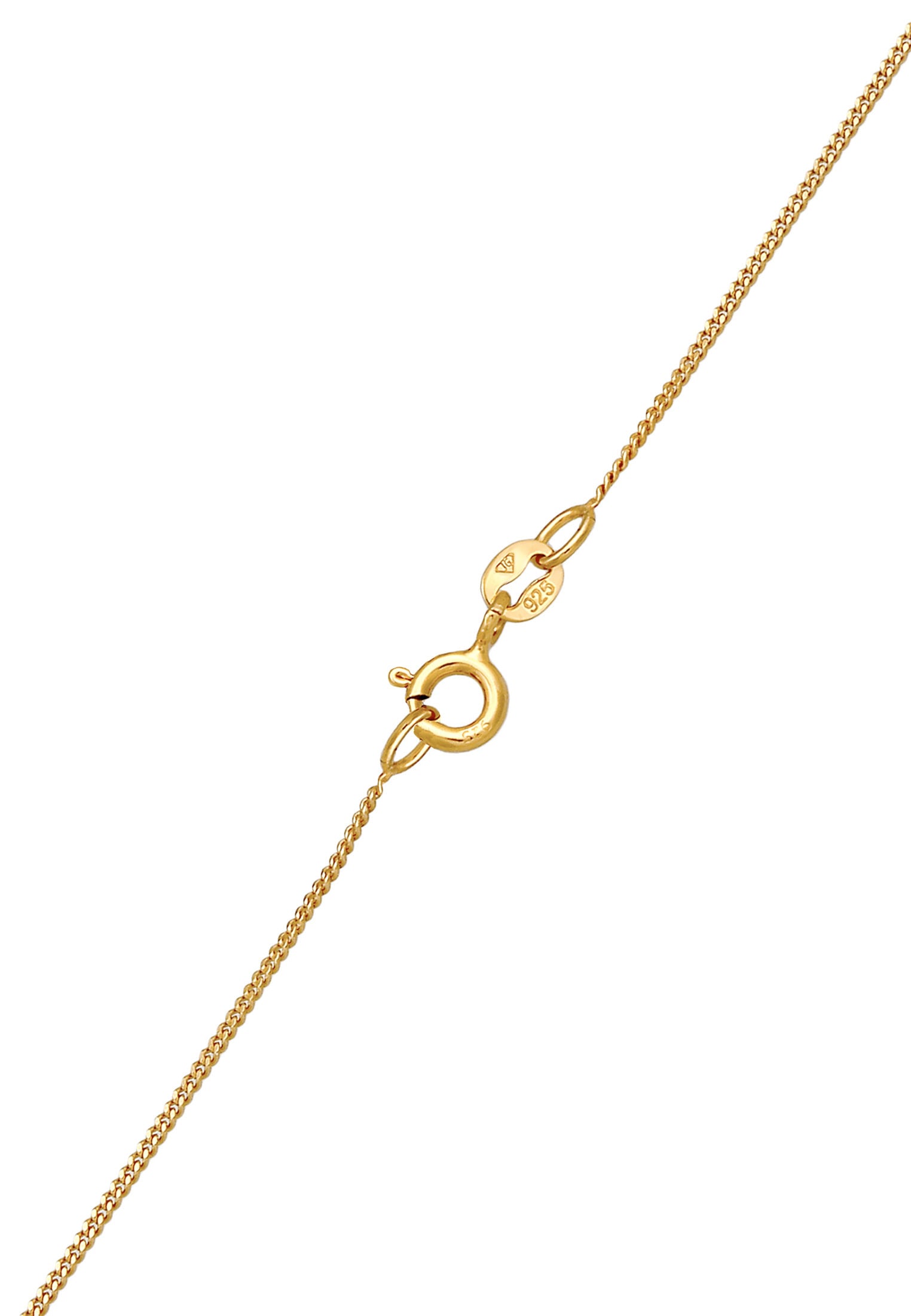 Elli Kette mit Anhänger »Halskette mit Happy Smiling Face 925 Silber«