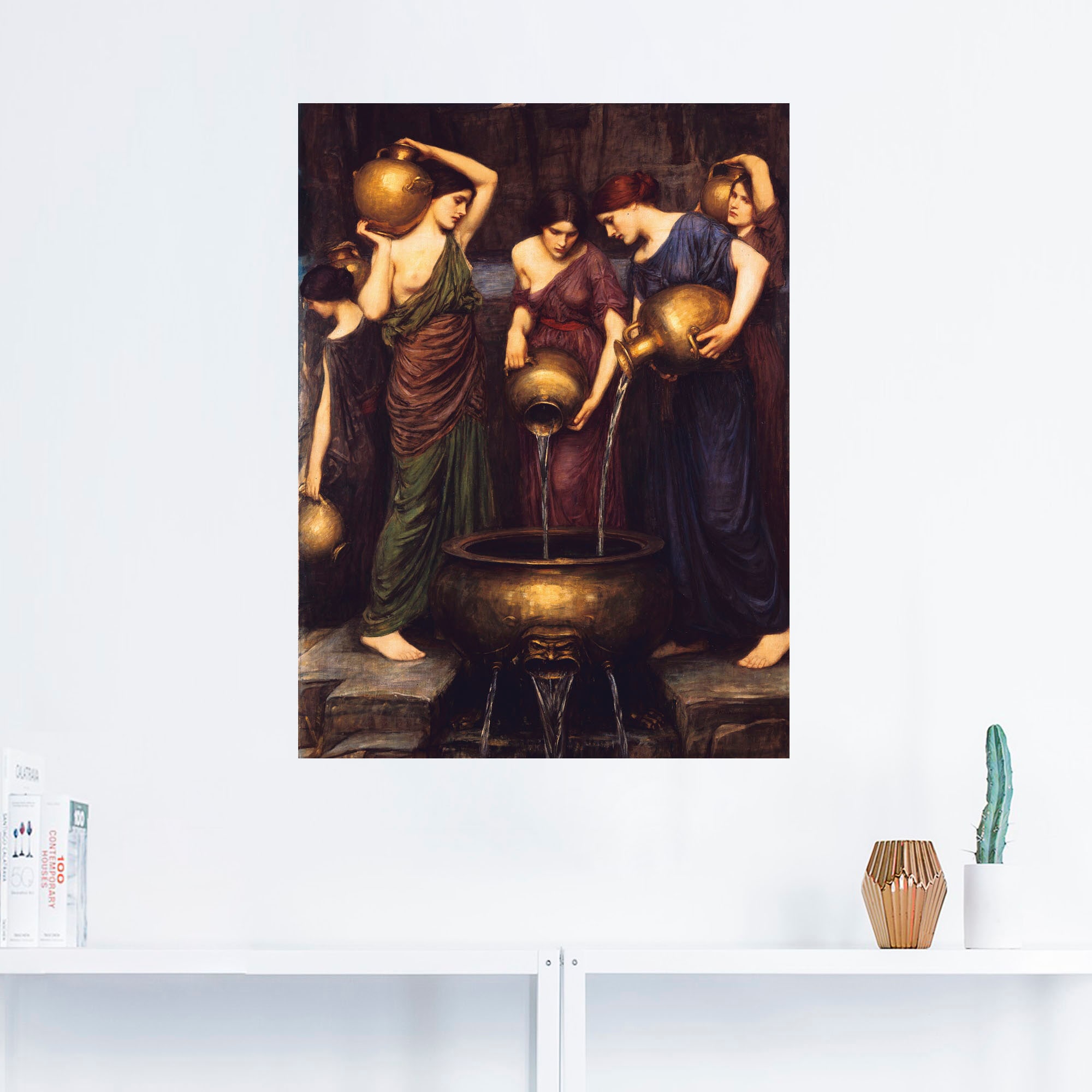 Artland Wandbild »Die Danaiden. 1914«, Frau, (1 St.)