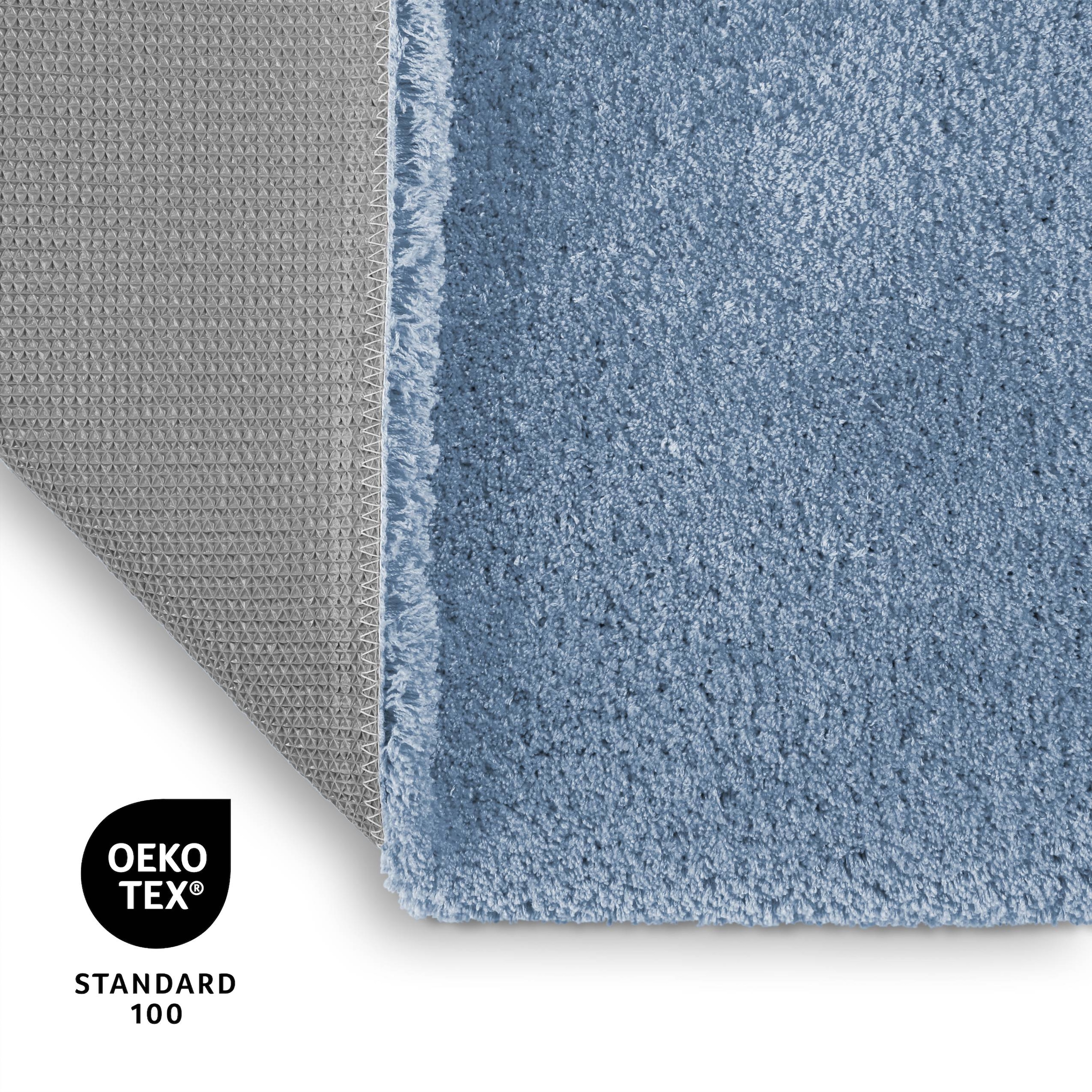 OTTO home Badematte »Kaarin«, rutschhemmend beschichtet, schnell trocknend, Badteppich, getuftet, flauschig, hochflor, große Farbauswahl