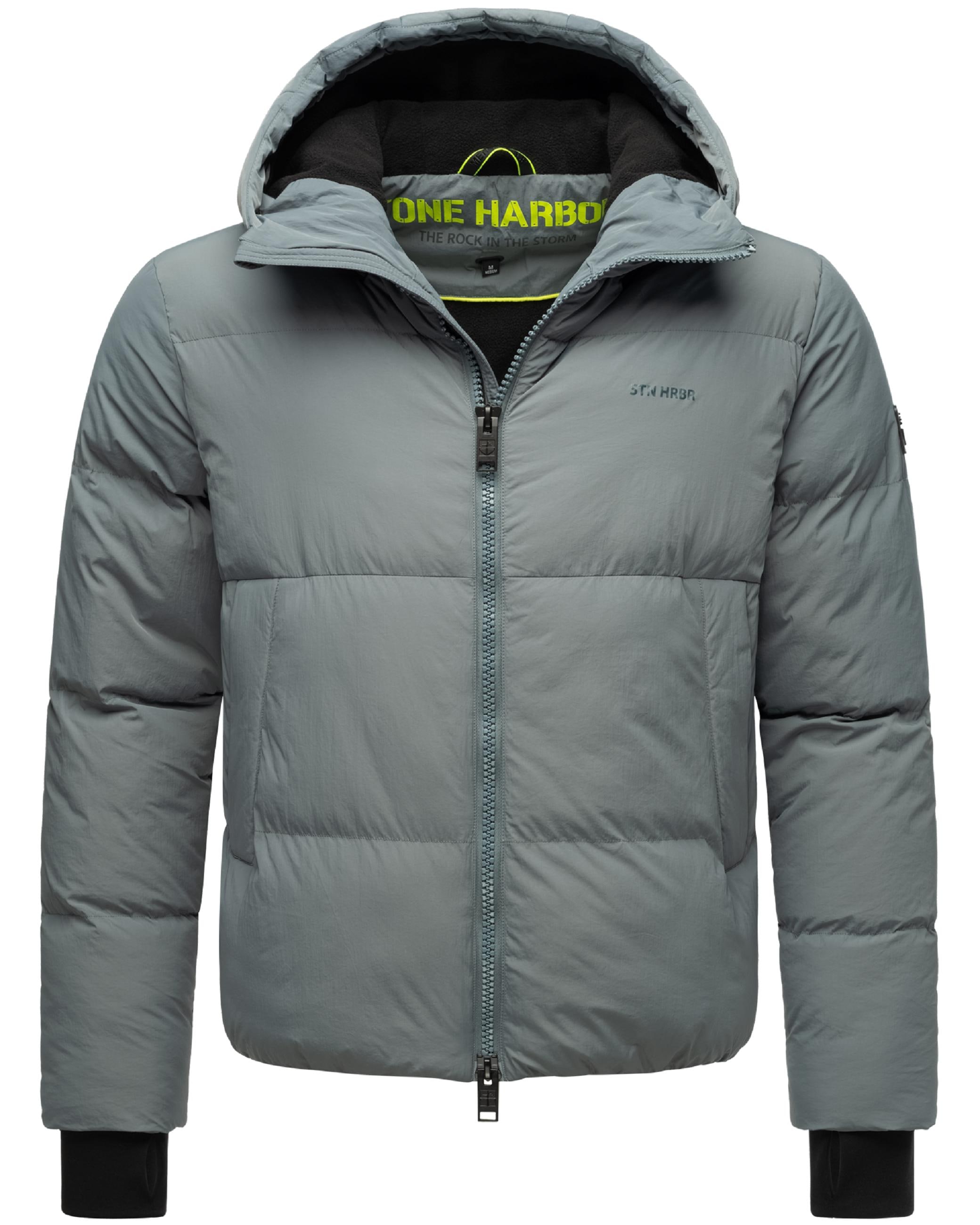 Stone Harbour Steppjacke »Winterjacke Tayroos XX«, mit Kapuze, Gesteppte Herren Winterjacke mit Kapuze