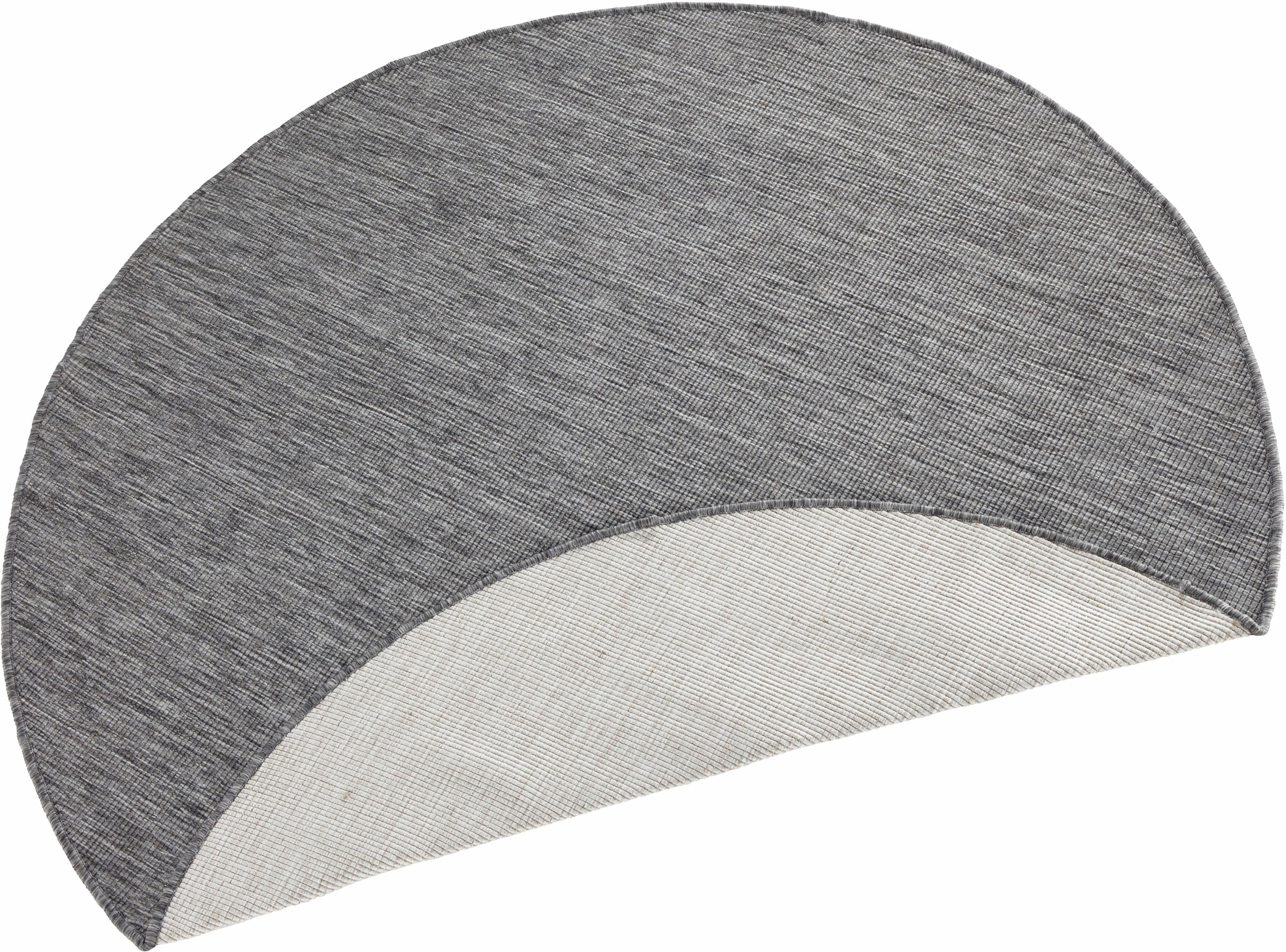 bougari Teppich »Miami«, rund, 5 mm Höhe, In- und Outdoor geeignet