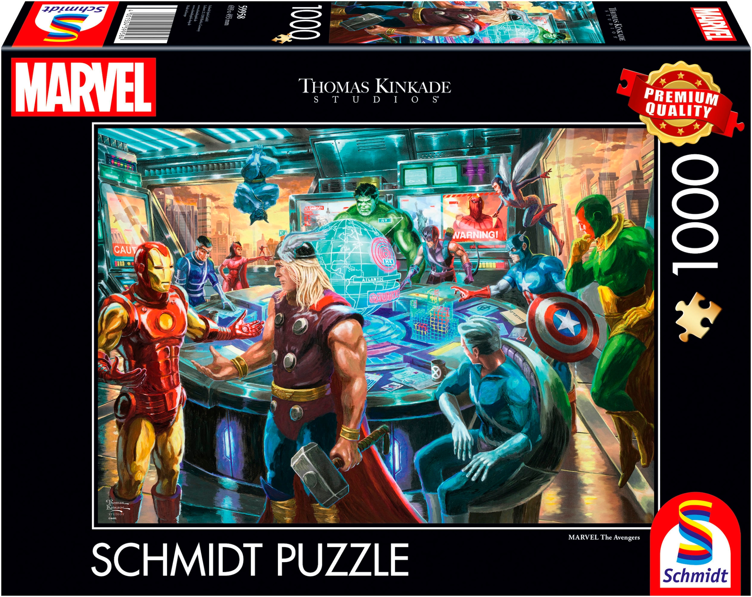 Puzzle »The Avengers von Thomas Kinkade«, (1000 tlg.), Made in Germany