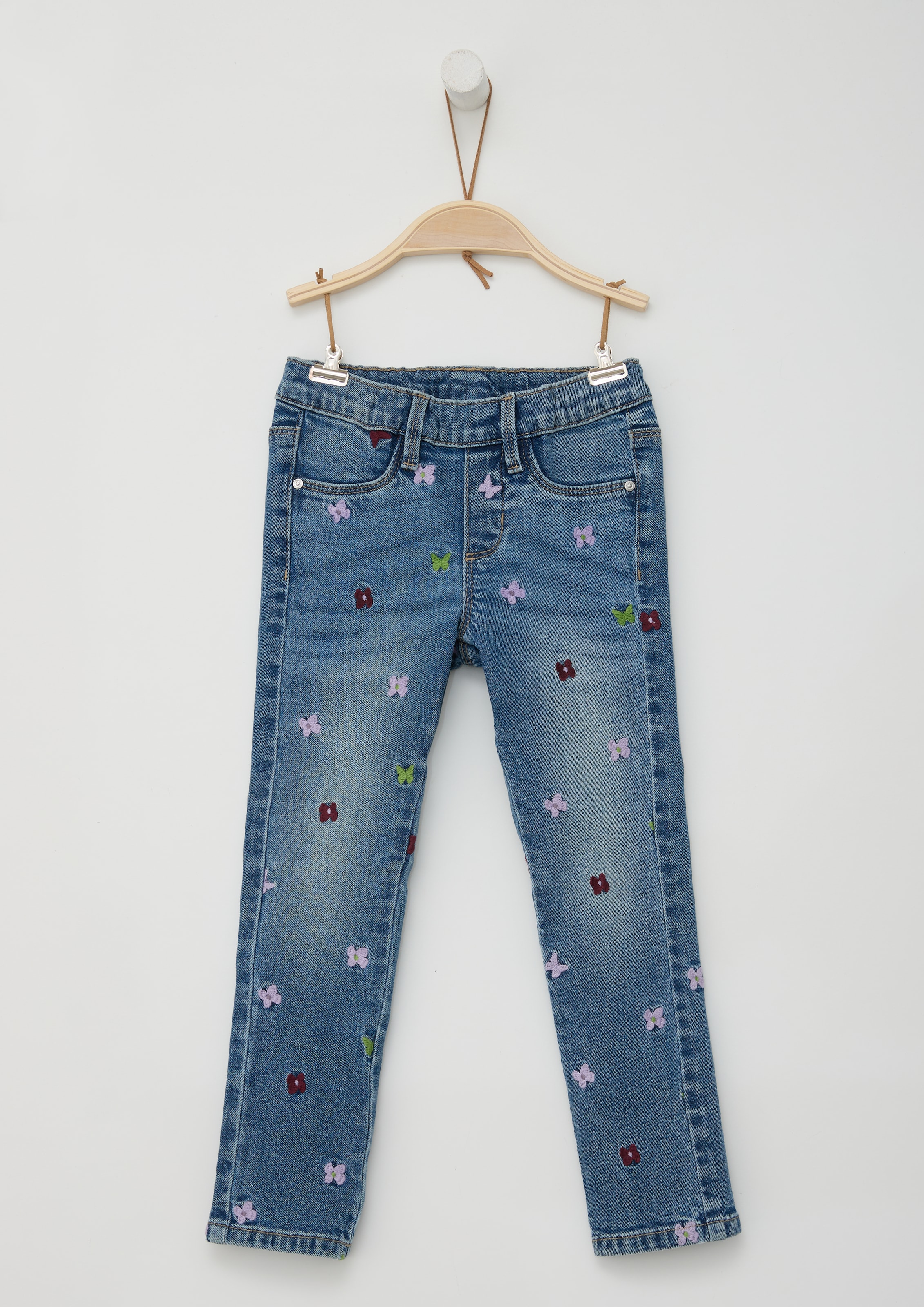 s.Oliver Junior Regular-fit-Jeans, mit Print