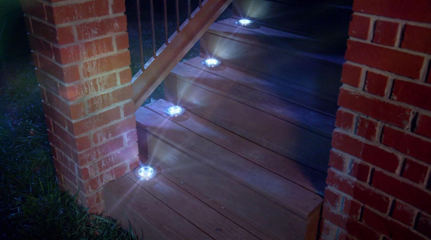 MediaShop LED Gartenleuchte »DISK LIGHTS«, Set mit 8 Stück im OTTO Online  Shop