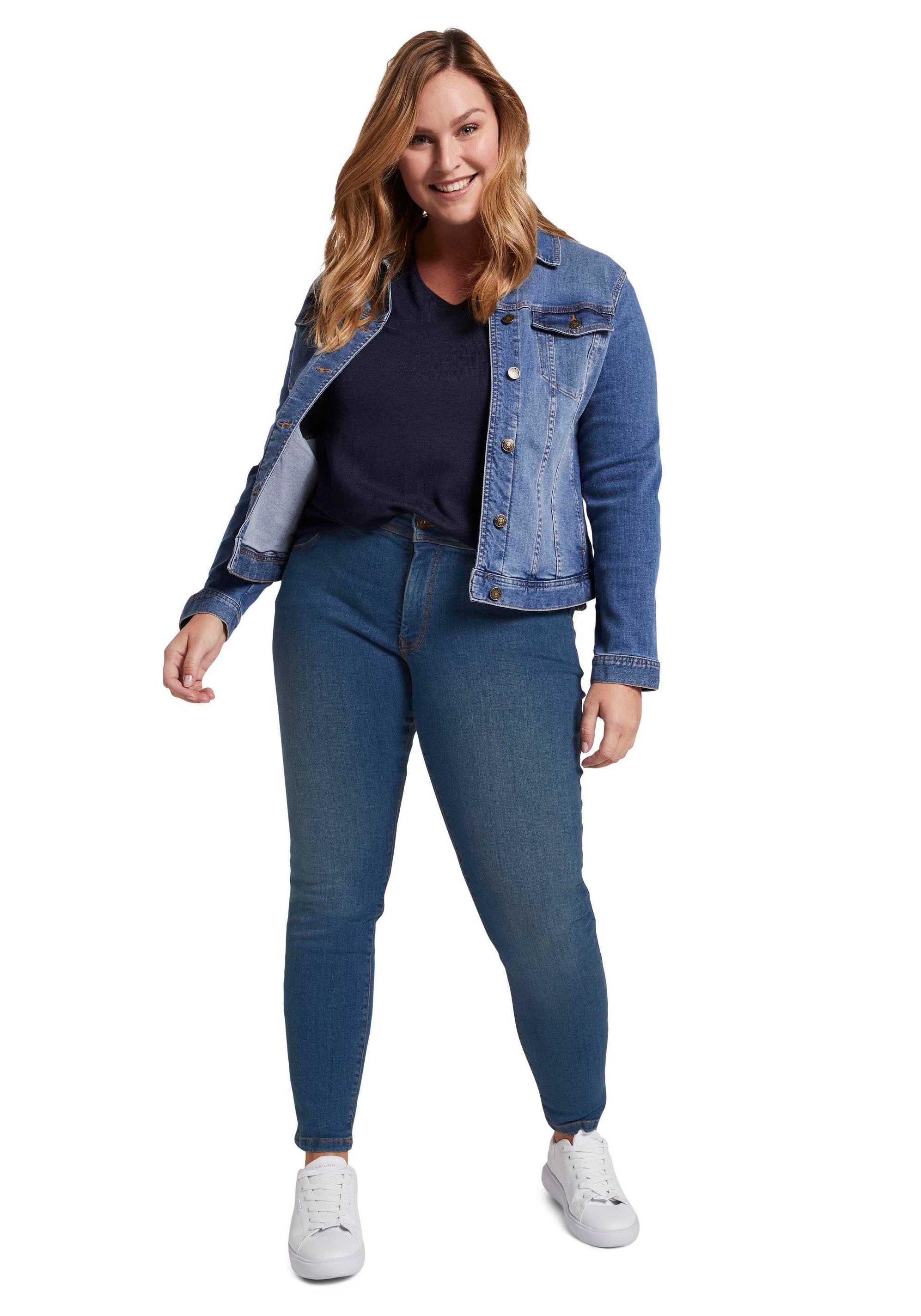 Skinny-fit-Jeans, in klassischer 5- Pocket- Form