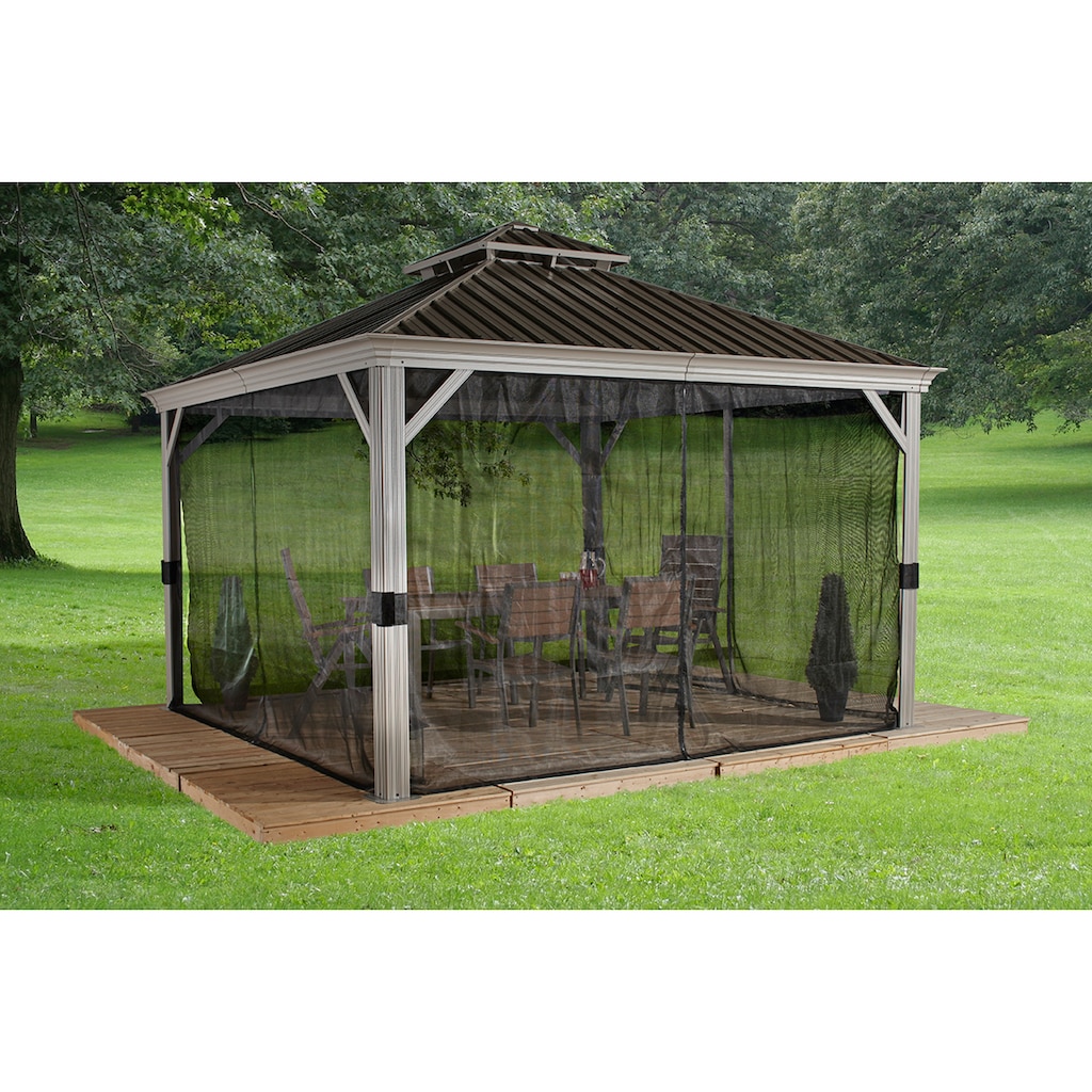 Sojag Pavillon »Gazebo Messina«, (Set)