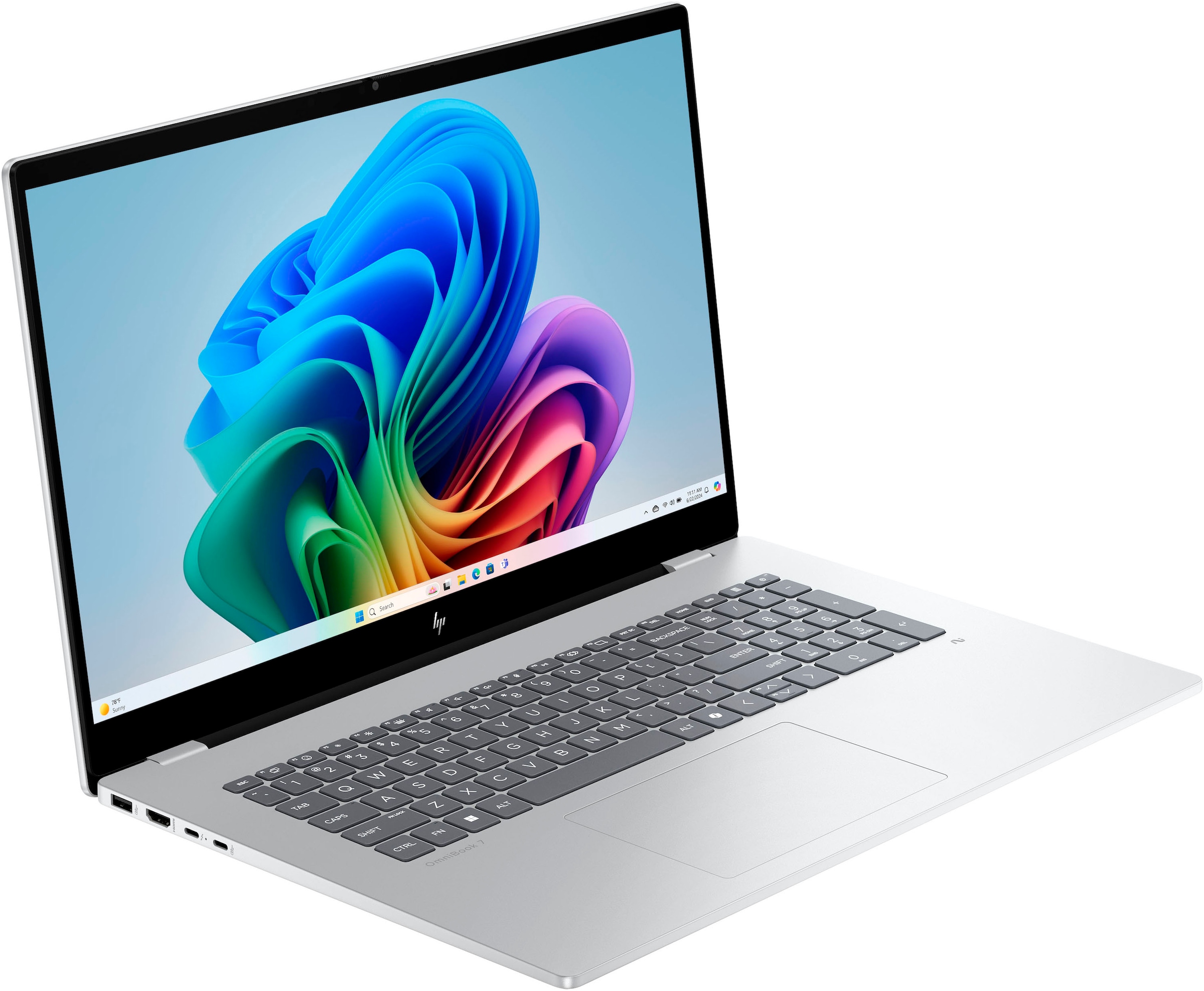 HP Notebook »OmniBook 7 17-dc0273ng«, 43,94 cm, / 17,3 Zoll, Intel, Ultra 7, ARC, 1000 GB SSD