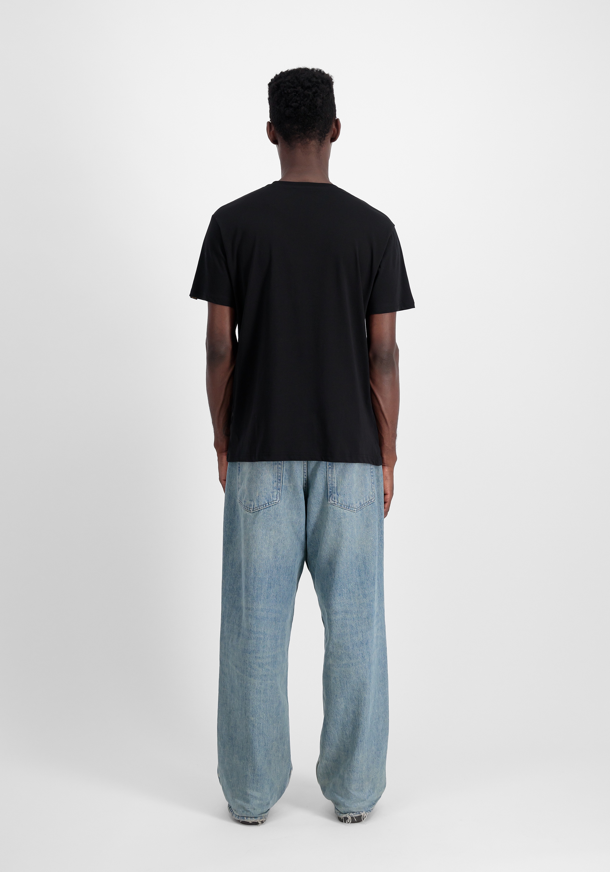 Alpha Industries T-Shirt »Alpha Industries Men - T-Shirts Camo Panel T-Shirt«
