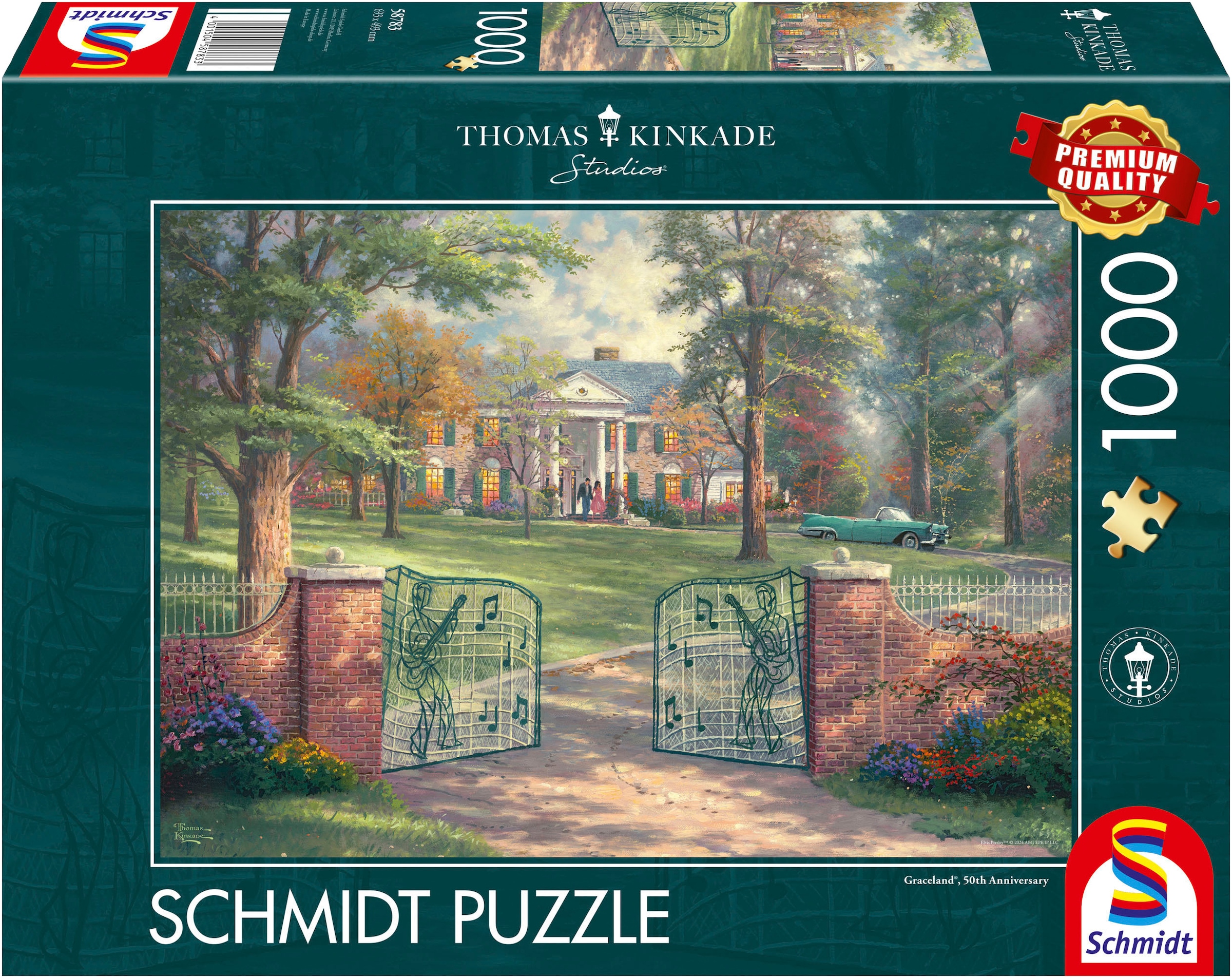 Puzzle »Graceland 50th Anniversary von Thomas Kinkade«