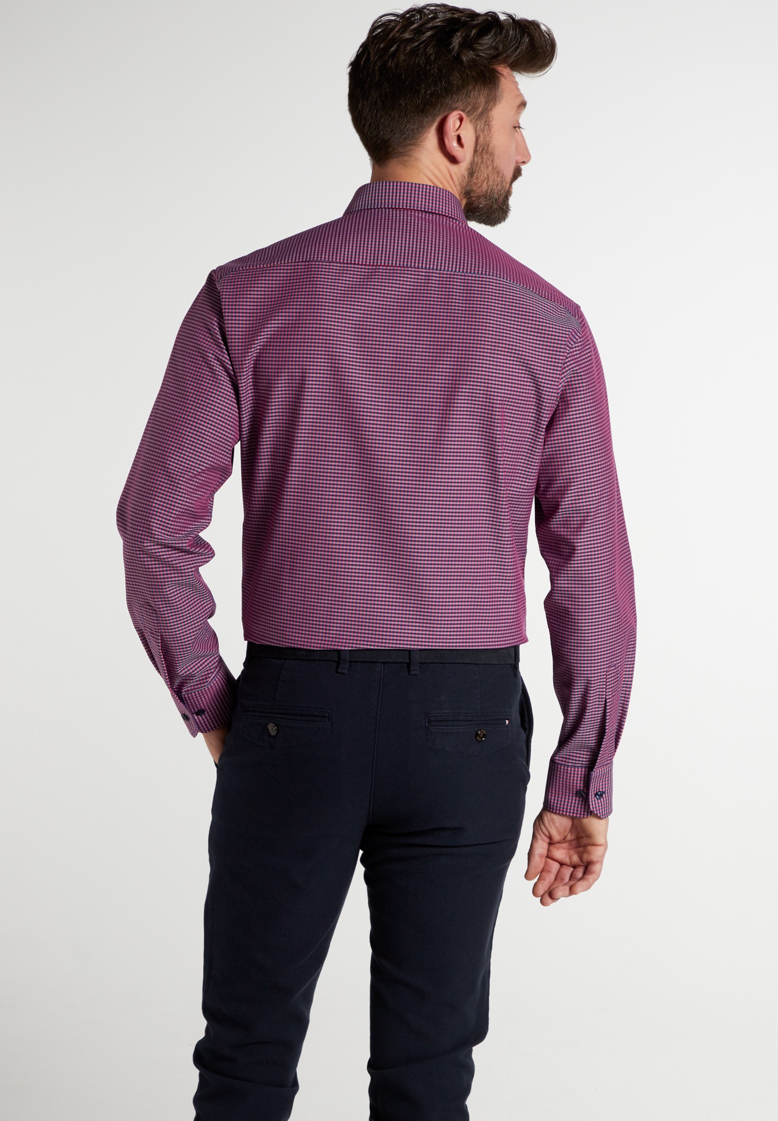 Eterna Langarmhemd »MODERN FIT«, NON IRON (bügelfrei)