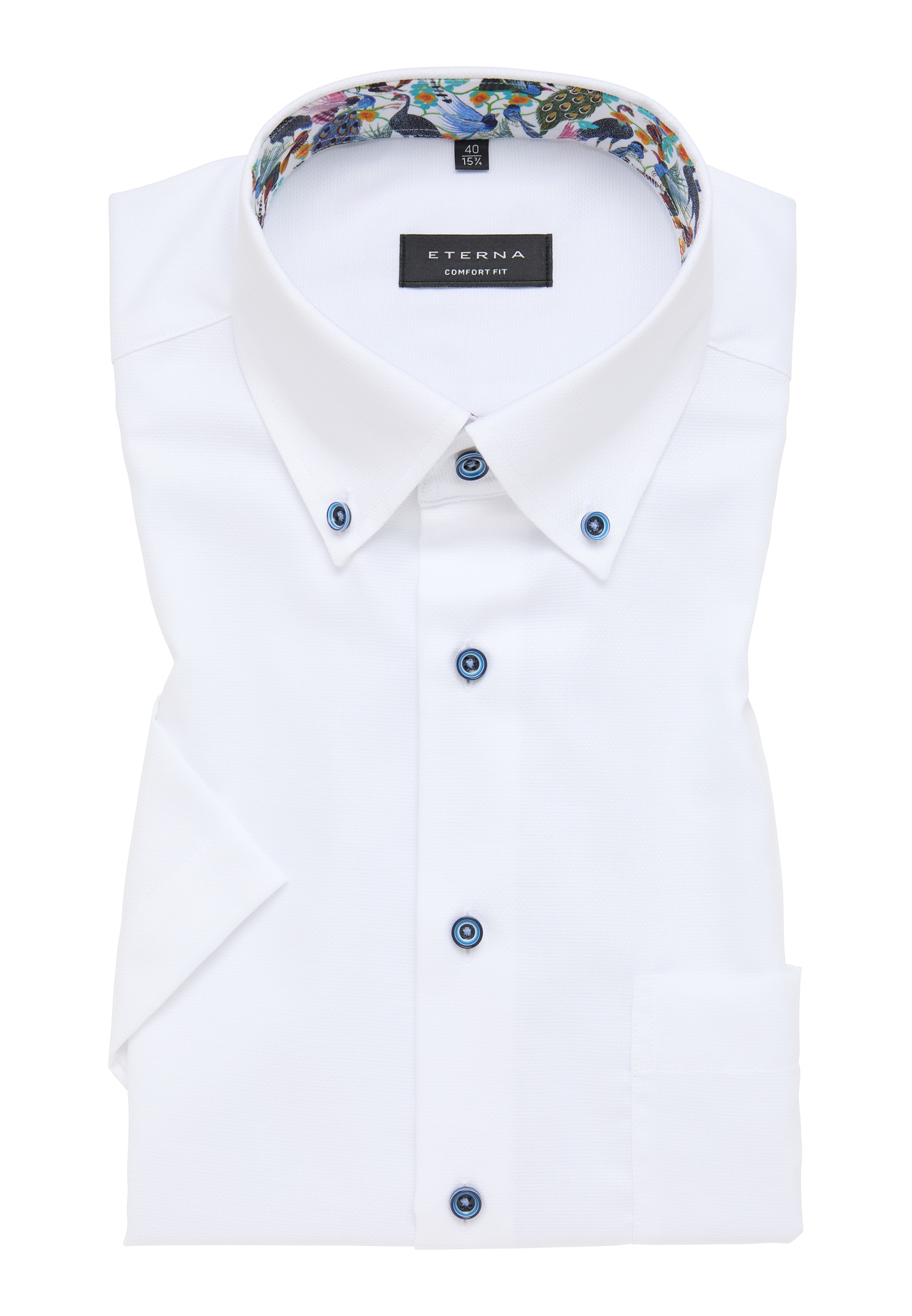 Eterna Kurzarmhemd »COMFORT FIT«, NON IRON (bügelfrei)