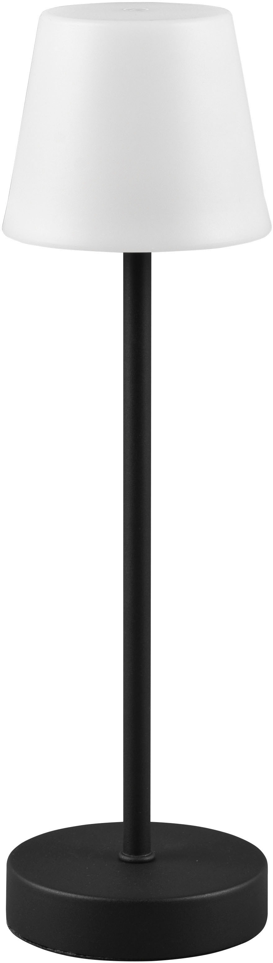 Anschluss Lichtfarbe Tischlampe USB-C TRIO bei LED 1 Leuchten flammig-flammig, Akku, OTTO Touch »Martinez«, Außen-Tischleuchte dimmbar online einstellbar,