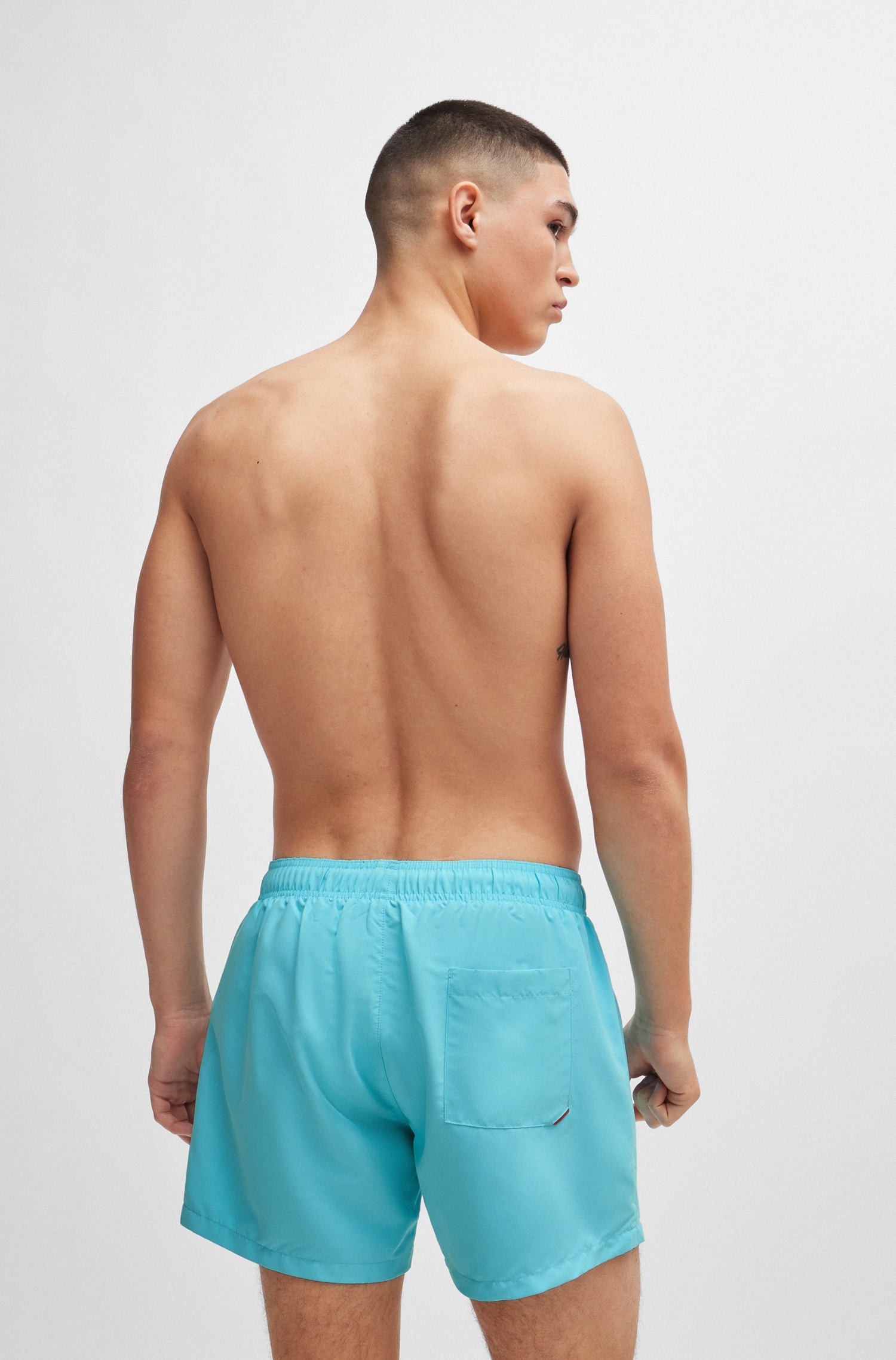 HUGO Underwear Badeshorts »ABAS«, mit HUGO Logo-Print