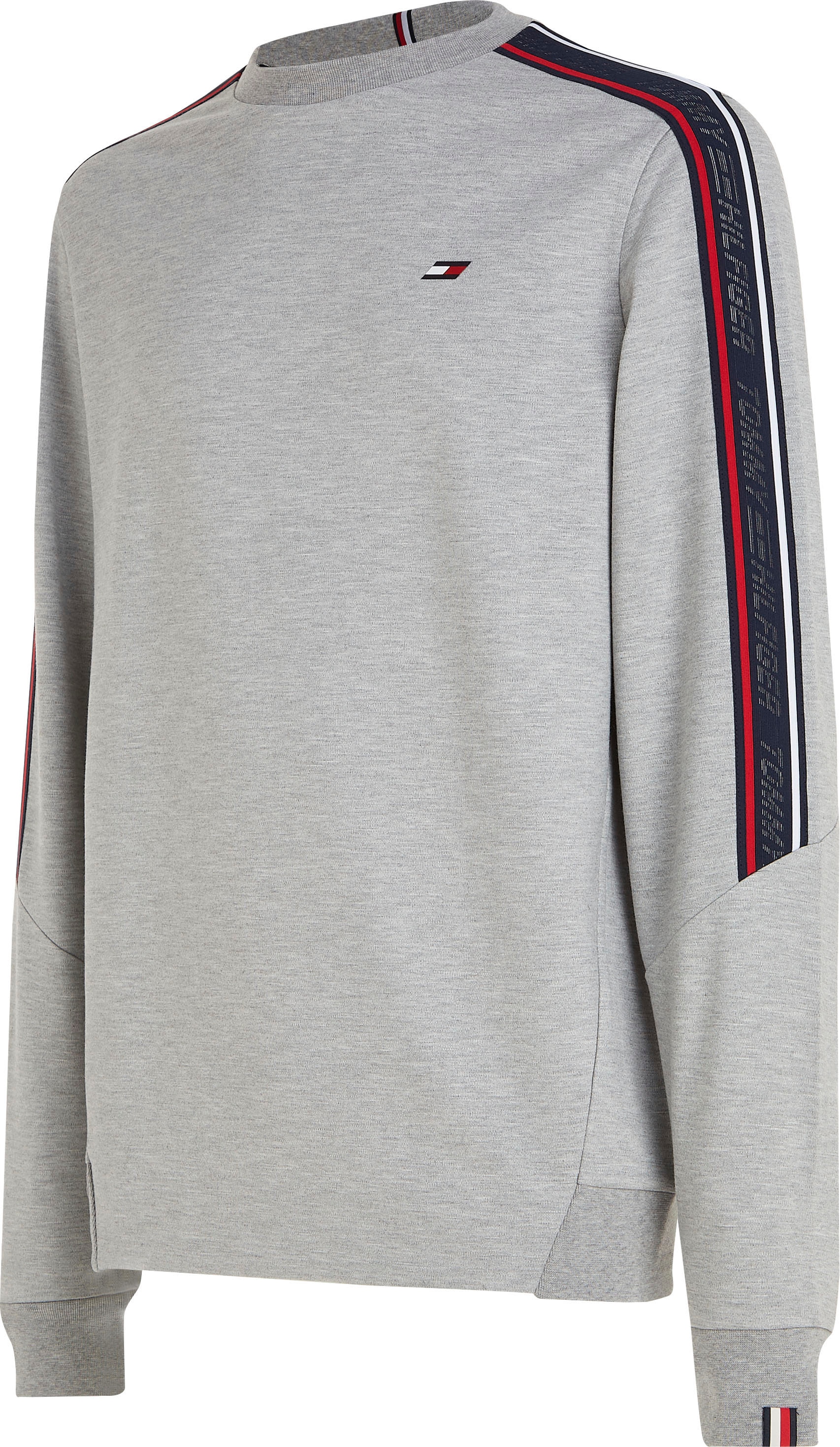 Tommy Hilfiger Sport Sweatshirt »TEXTURED TAPE CREW«, mit Tommy Hilfiger Logoband über Schultern und Oberarmen