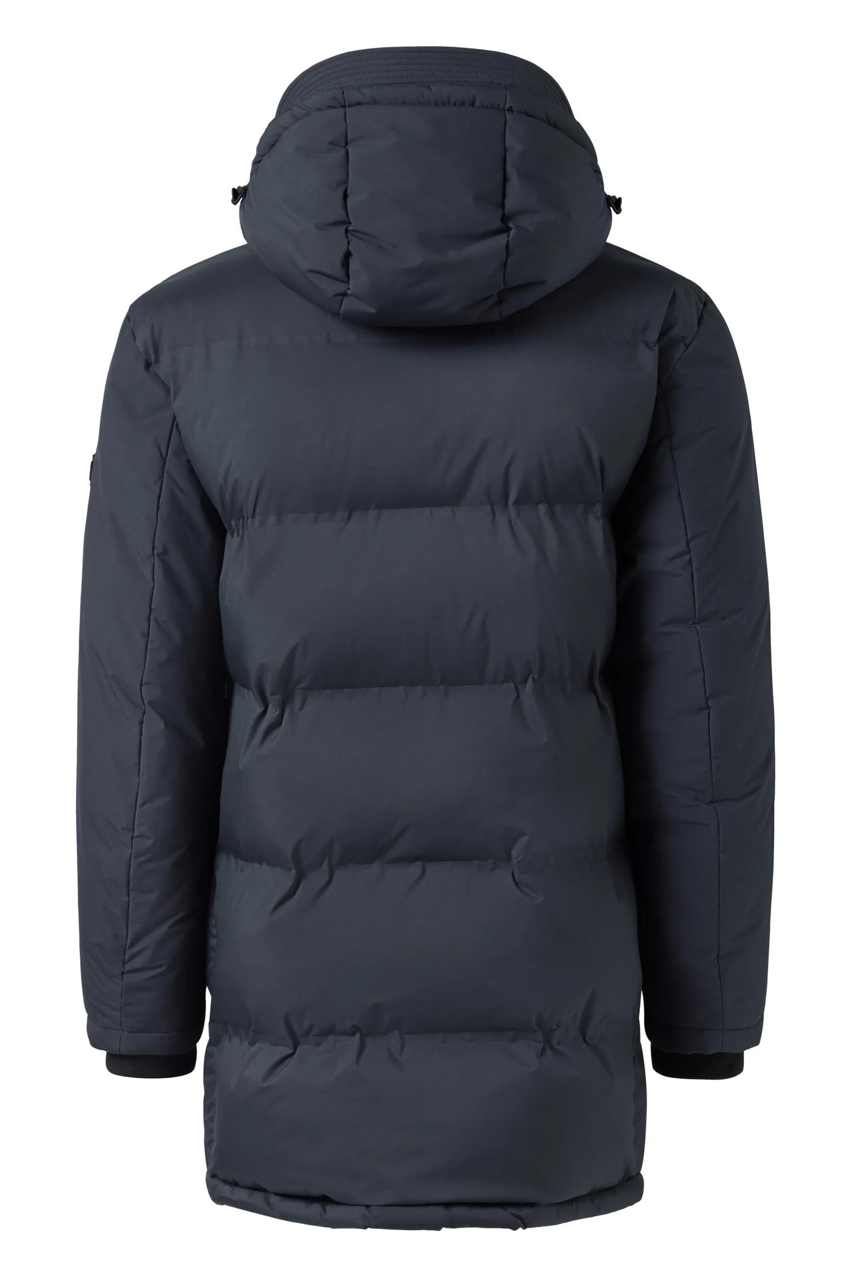 Strellson Parka »Ambience Kurzmantel« mit Kapuze mit gefüttertem Stehkragen Regular Fit abnehmbare Details