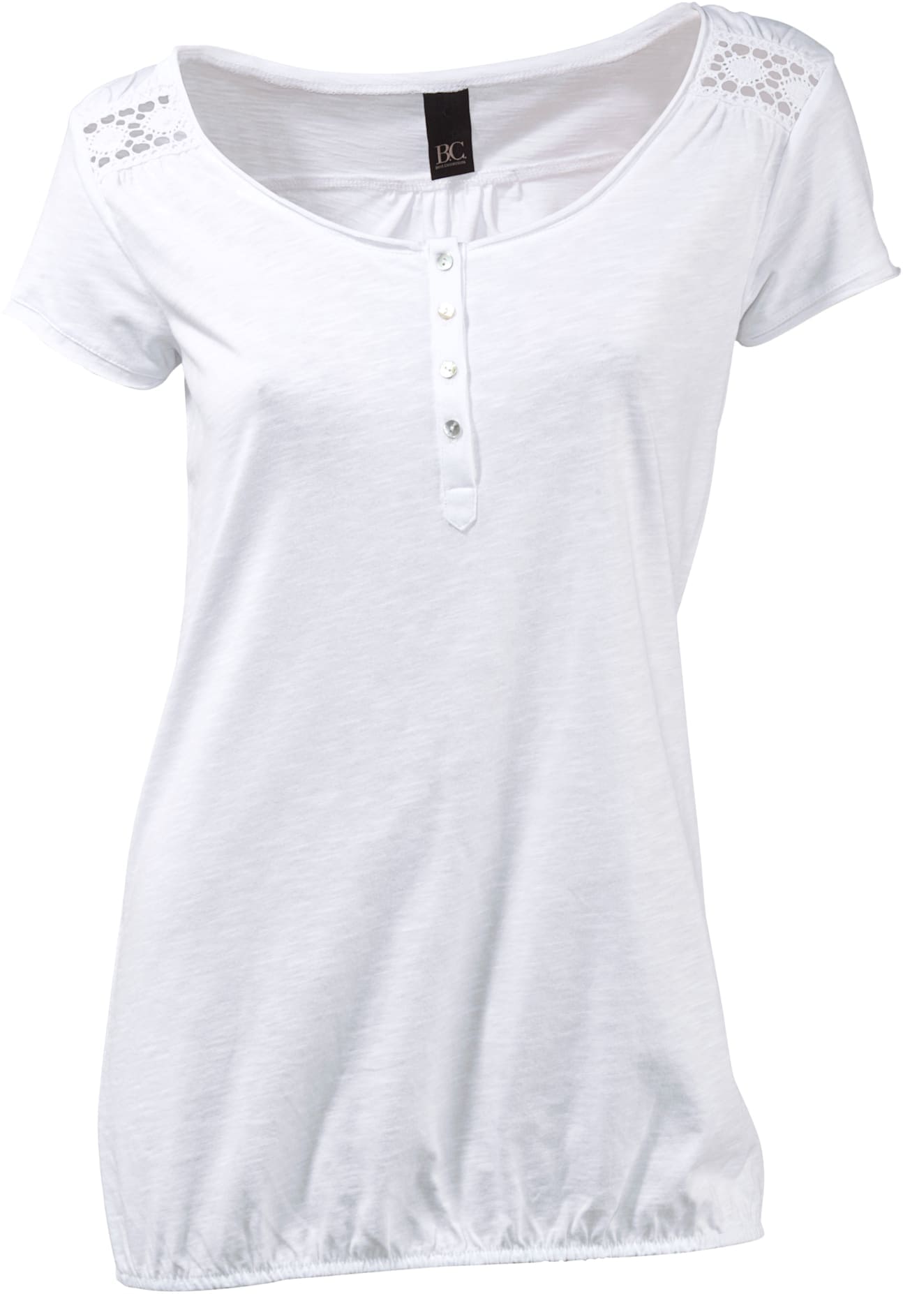 heine Rundhalsshirt »Rundhals-Shirt«, (1 tlg.)