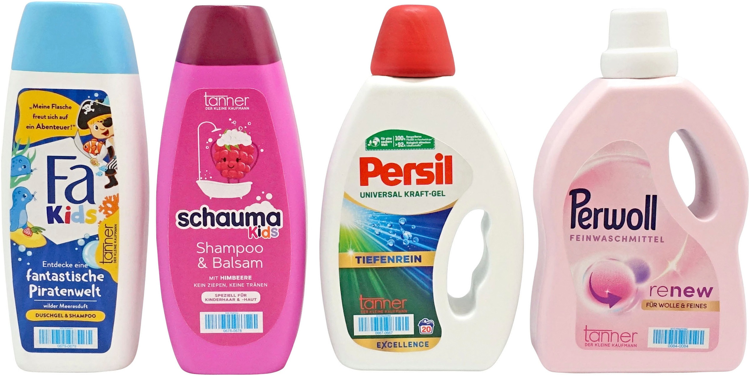 Tanner Kaufladensortiment »Henkel-Set mit 4 Markenminiaturen«, (4 tlg.), aus Holz; FSC® schützt Wald weltweit