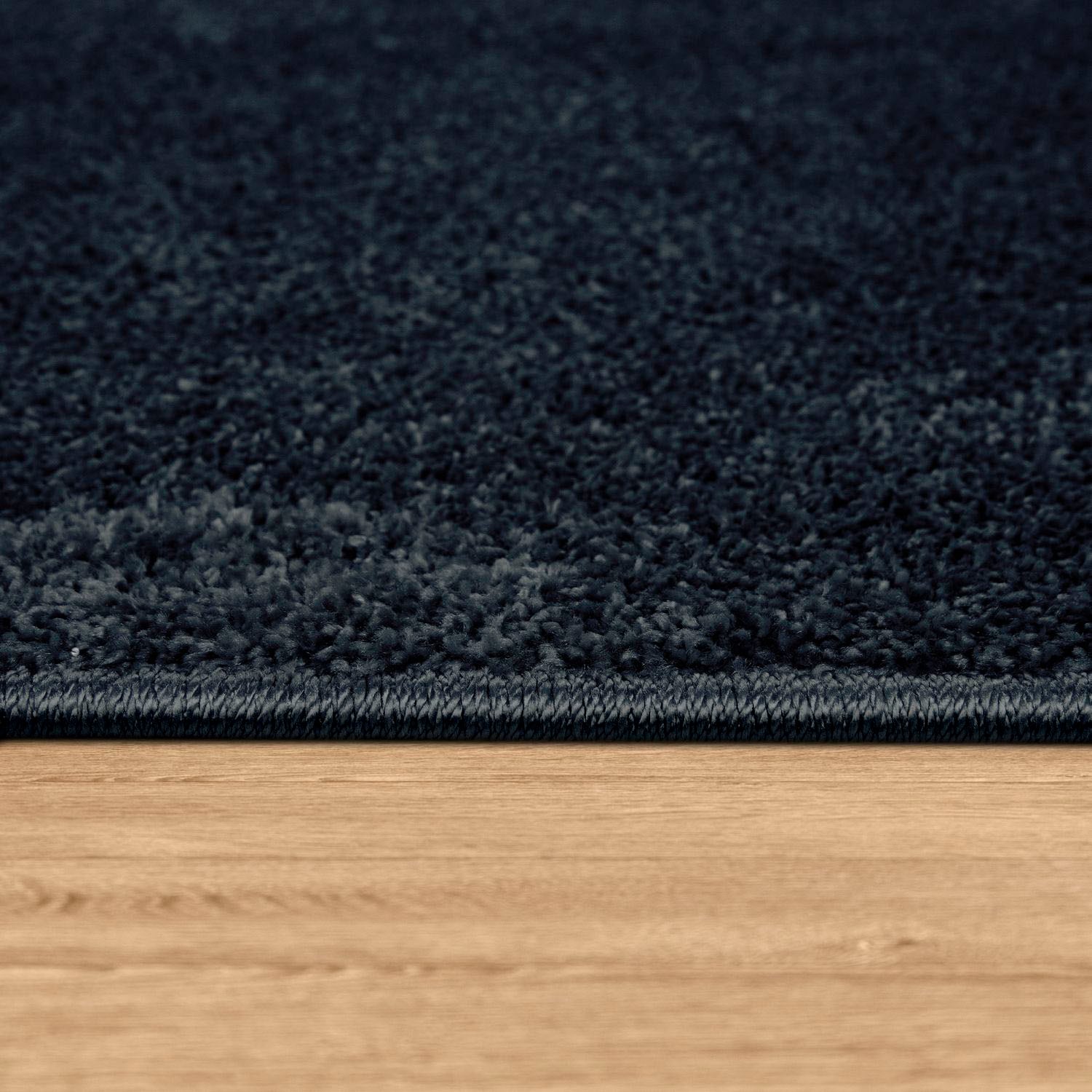 Paco Home Teppich »Porto 890«, rechteckig, 13 mm Höhe, Kurzflor, Uni-Farben, ideal im Wohnzimmer & Schlafzimmer