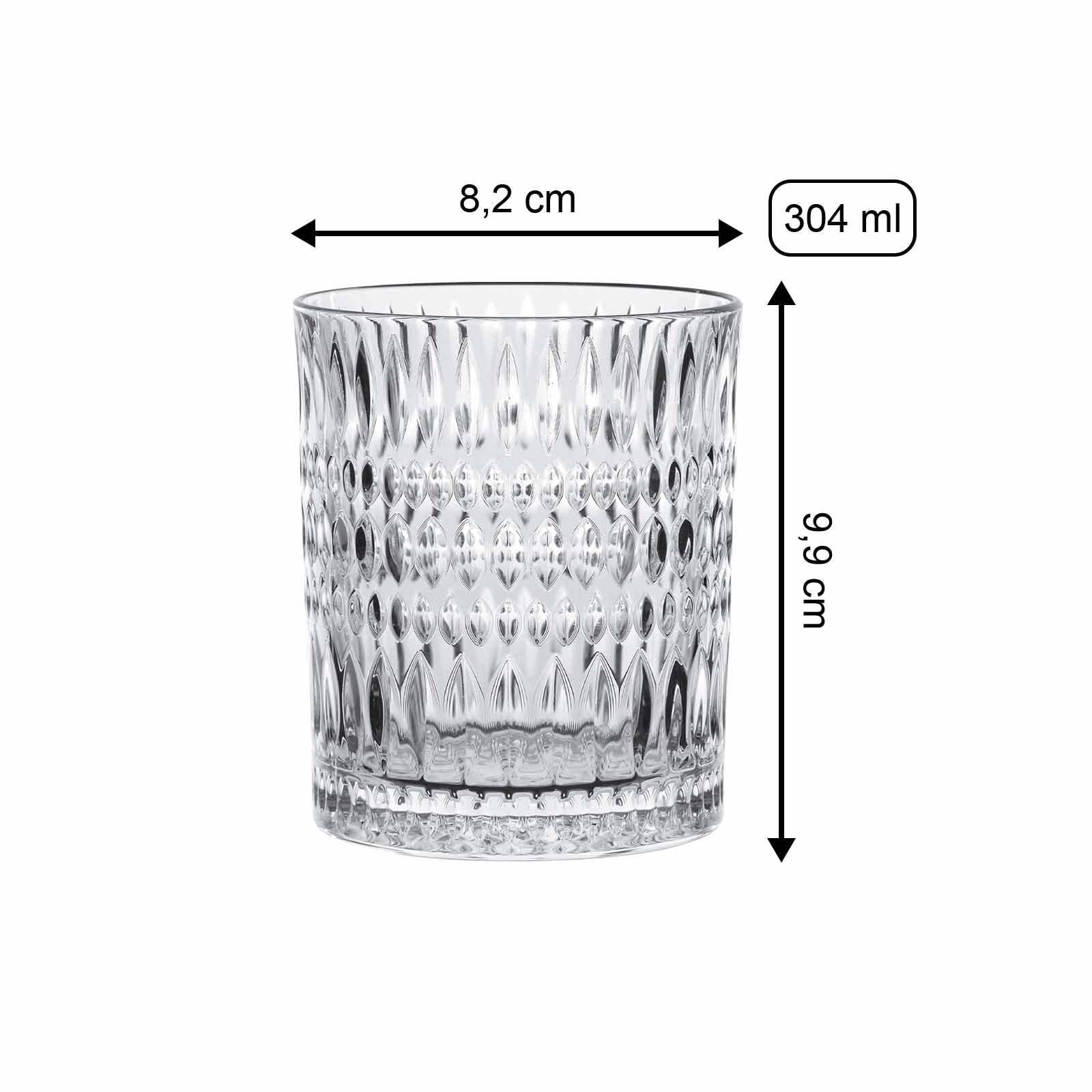 Nachtmann Gläser-Set »Longdrink & Becher Set Ethno 12er Set transparent«