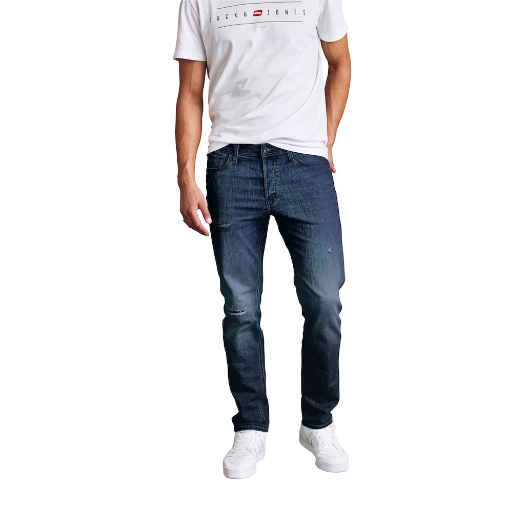 Jack & Jones Slim-fit-Jeans »JJ JJITIM JJORIGINAL AGI 116«