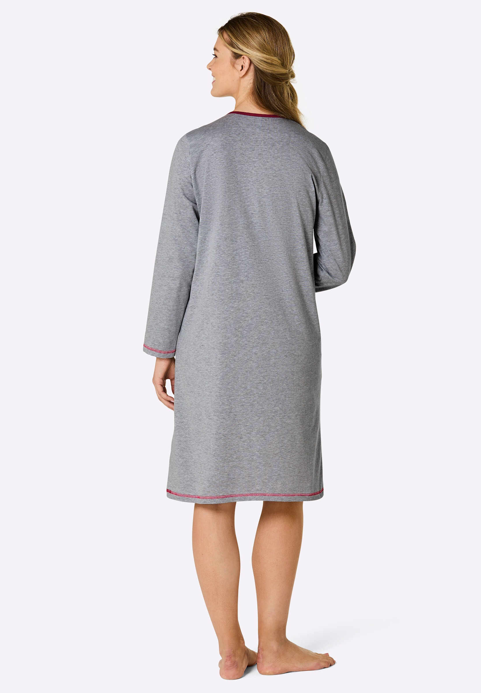 comtessa Pyjama »Sleepshirt Sleepshirt mit Knopfleiste« 1 Stk.