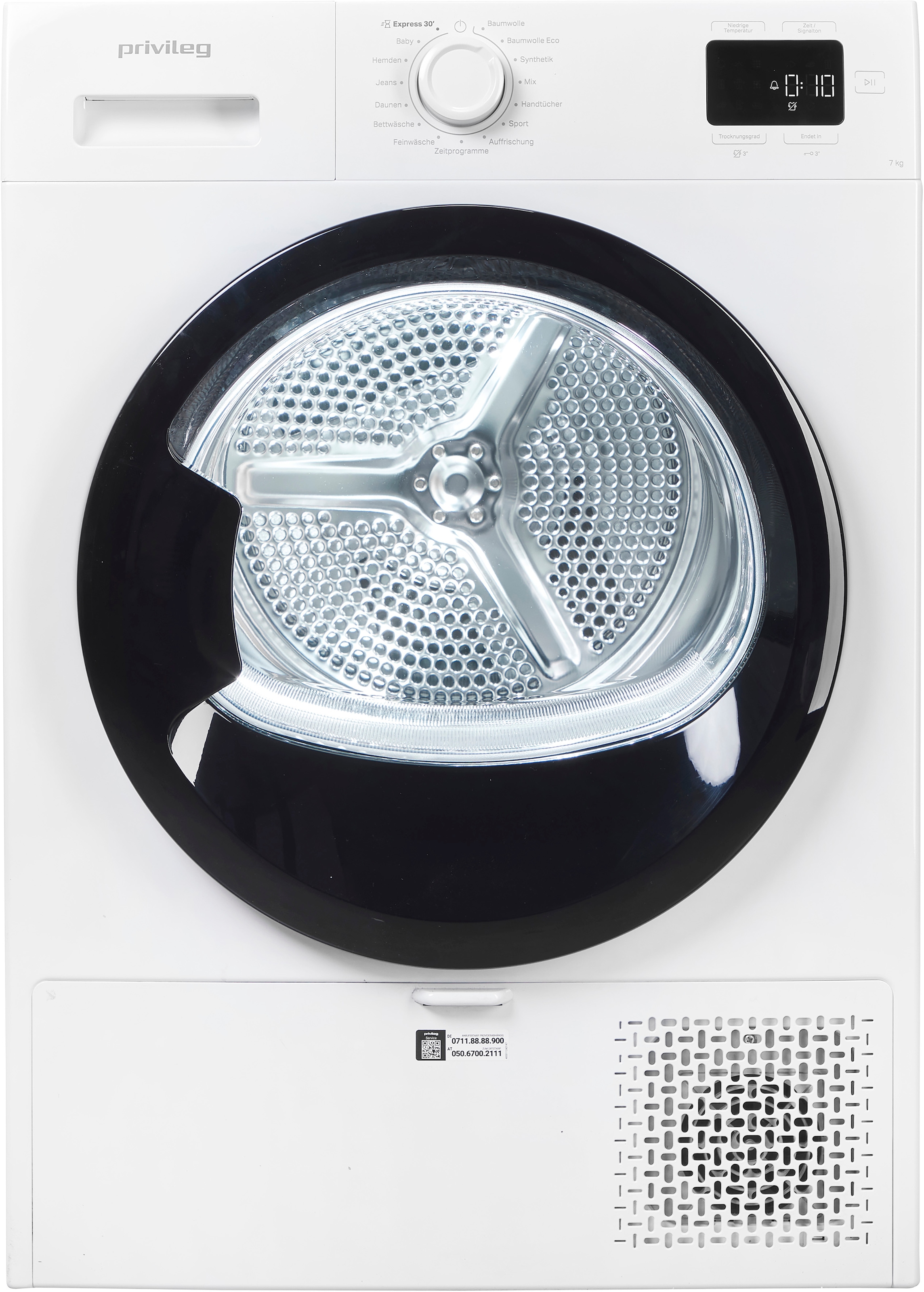 Privileg Wärmepumpentrockner »PD 7D WMB«