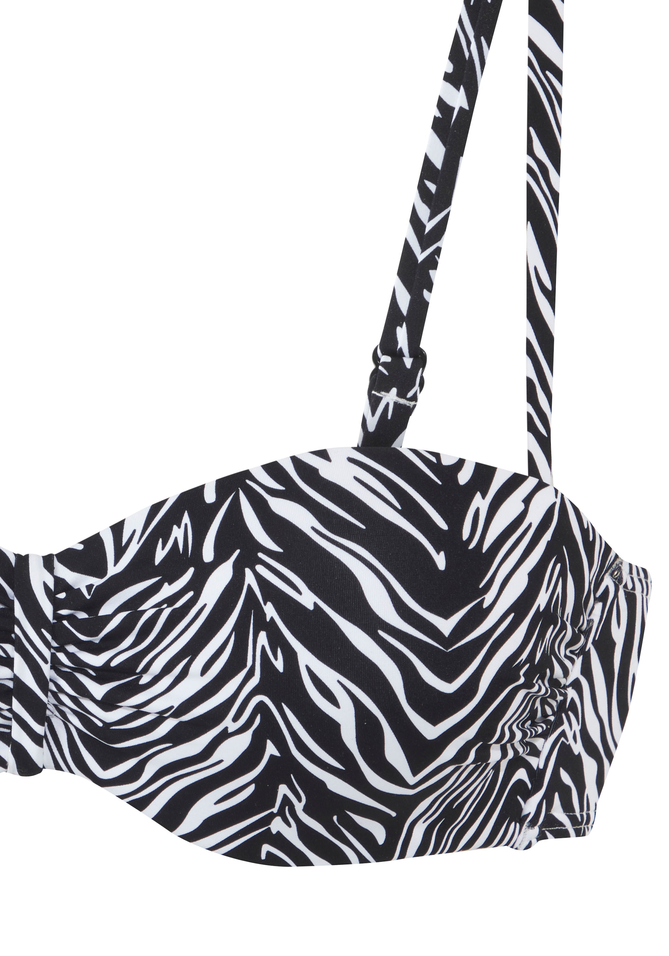 s.Oliver Bügel-Bandeau-Bikini-Top »Kanto«, im Animal-Design