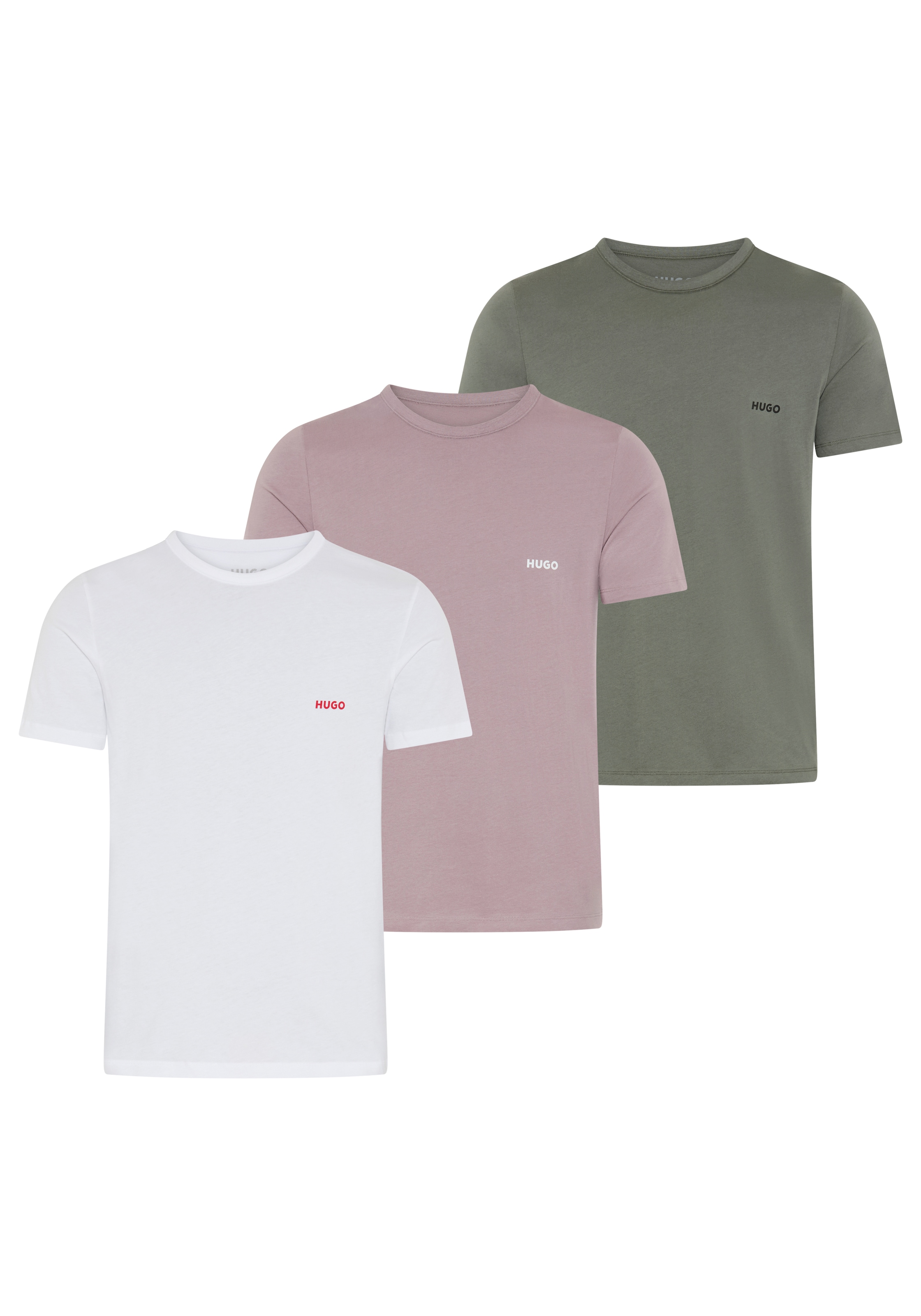 HUGO Underwear T-Shirt »RN TRIPL« Packung, 3 tlg. mit Rundhalsausschnitt