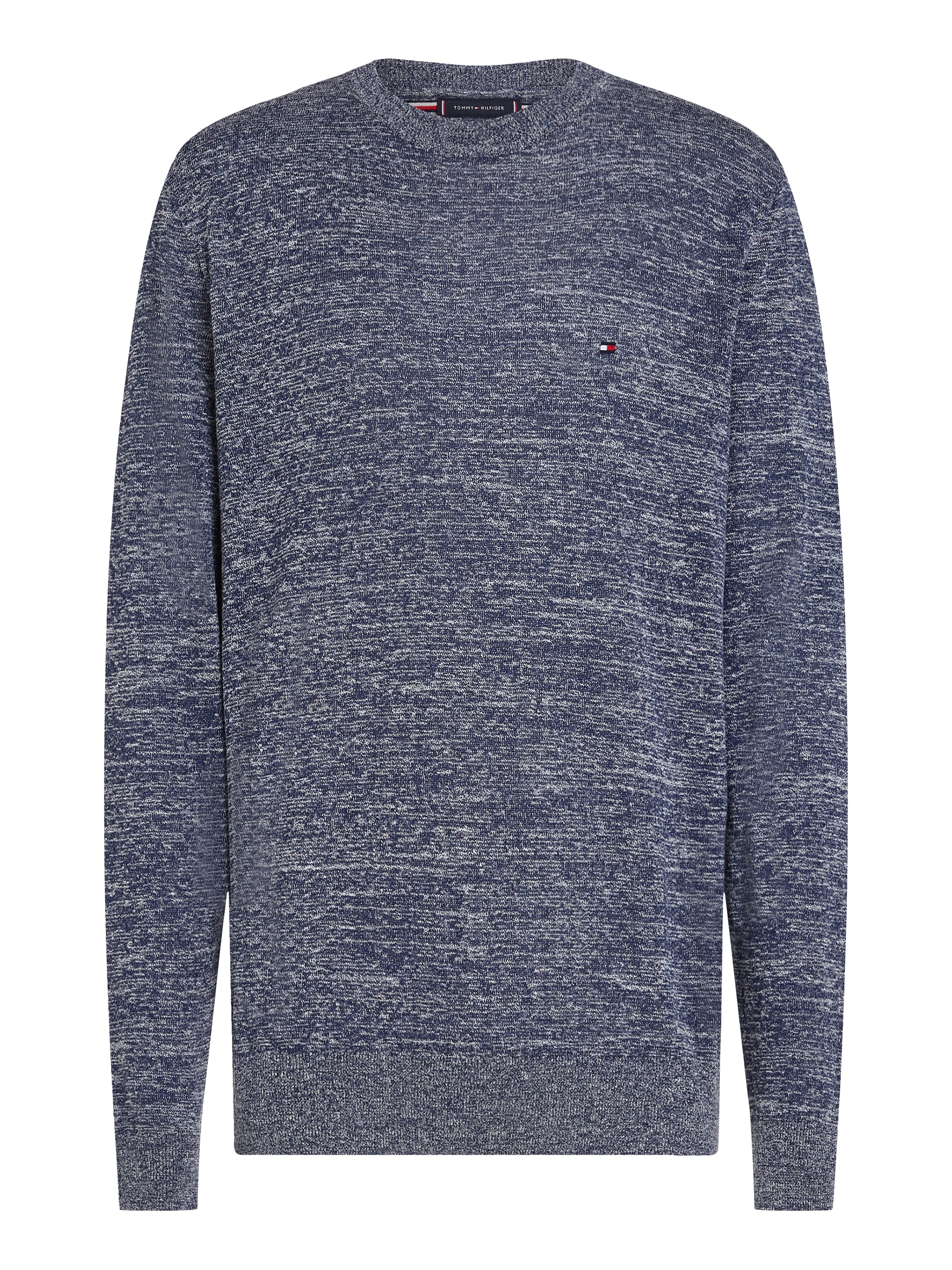 Tommy Hilfiger Rundhalspullover »COTTON LINEN CREW NECK«