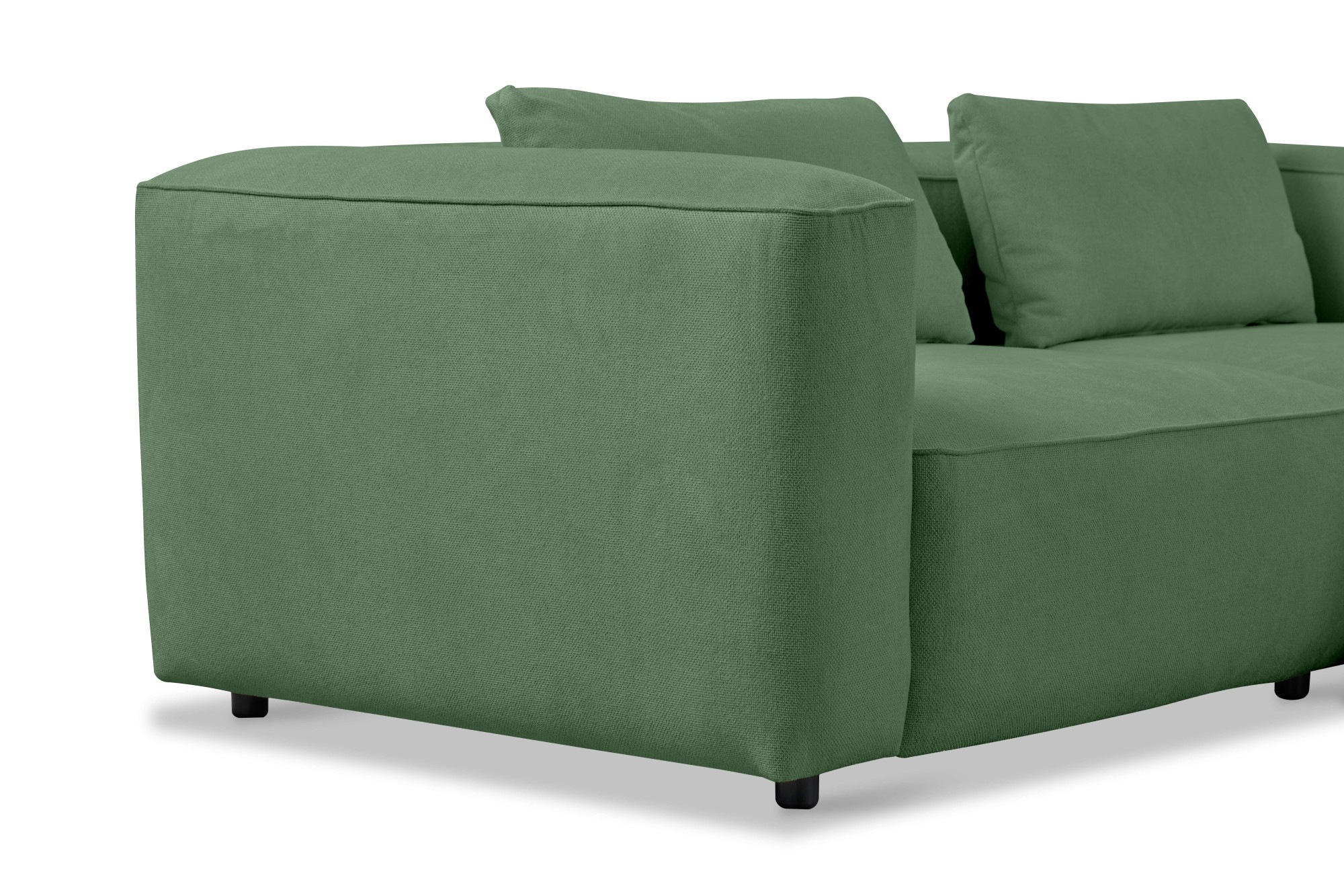 Home affaire Ecksofa »Tvinnet« Breite 228 cm, extra tiefe Sitzfläche, kubisches Sitzvergnügen