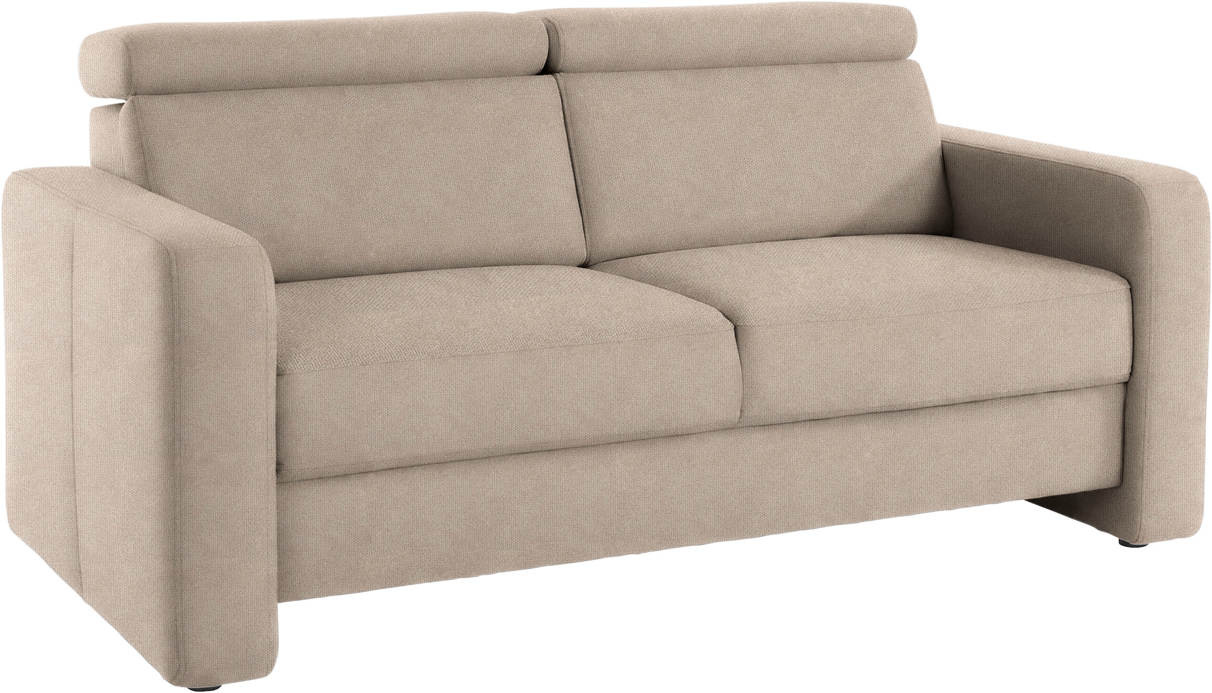 sit&more 2,5-Sitzer »Bologna«, inklusive Kopfteilverstellung und Federkern