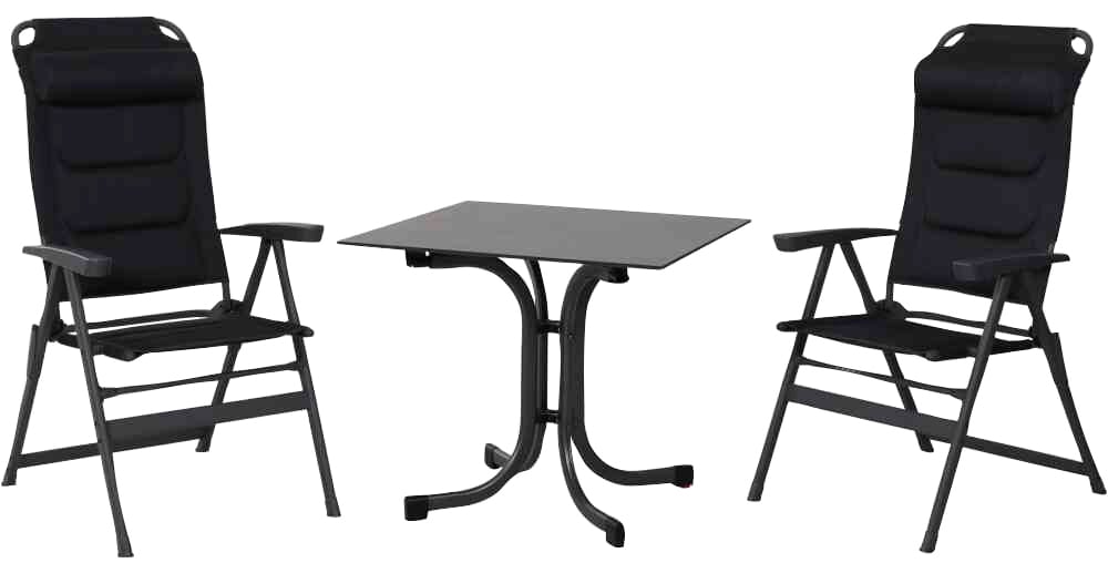 Siena Garden Garten-Essgruppe »Premium«, (3 tlg.)