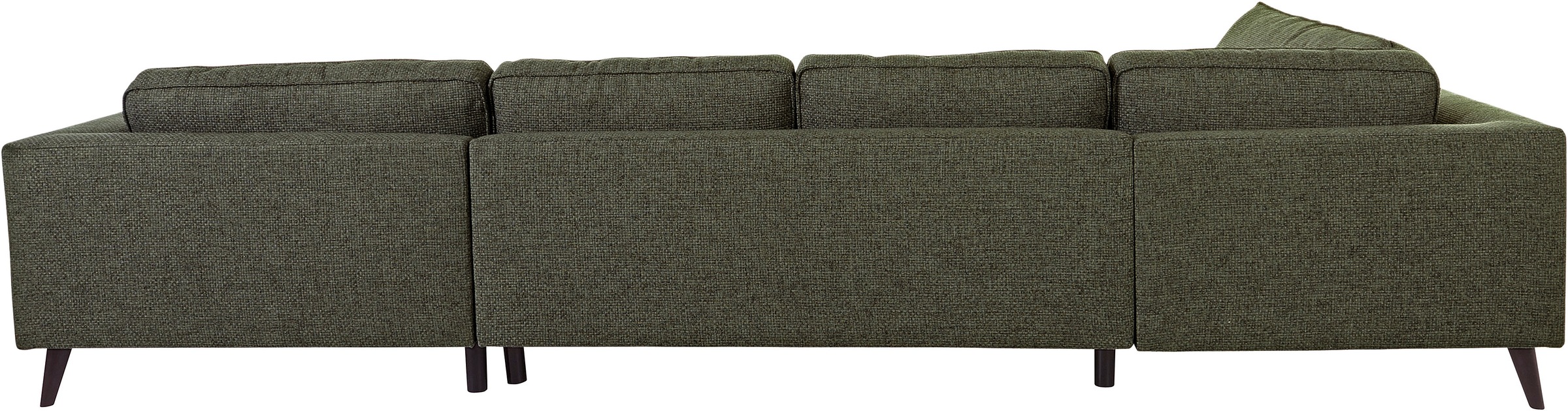 INOSIGN Wohnlandschaft »Lumber Jack, viel Platz, bequem, Breite 354cm, hoher Fuß, U-Form«, in moderner Optik