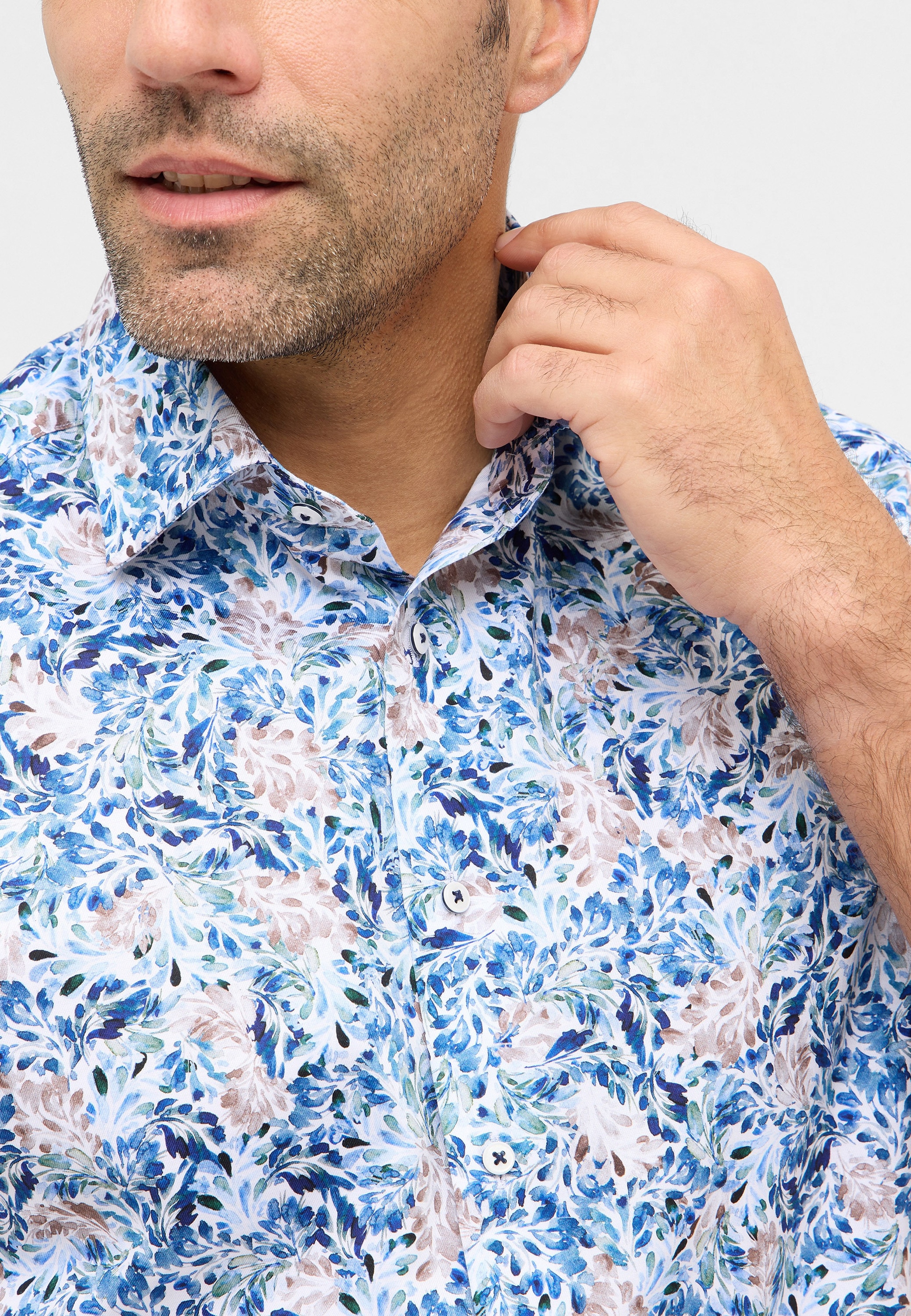 Eterna Kurzarmhemd »MODERN FIT«, NON IRON (bügelfrei)