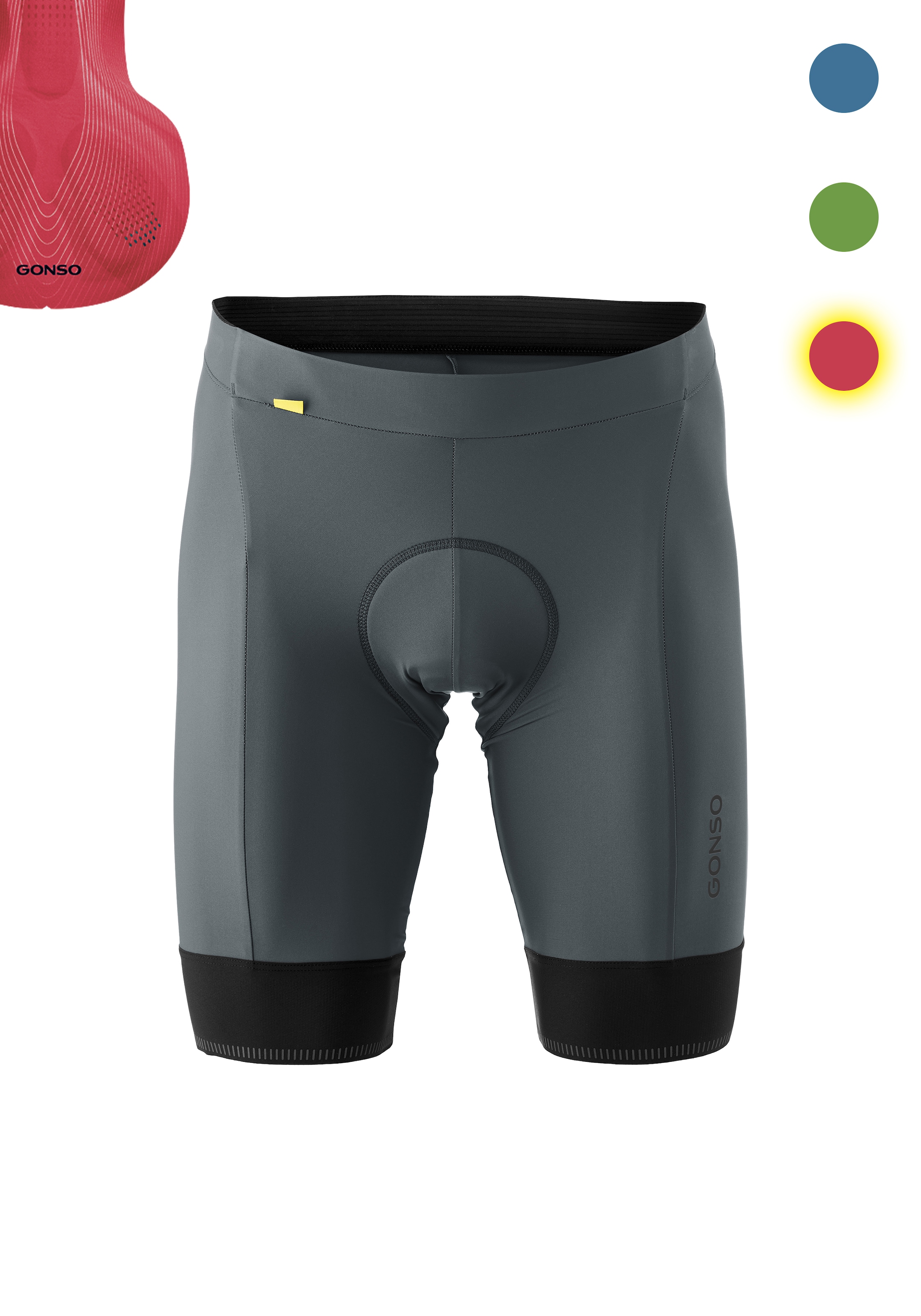 Gonso Fahrradhose »SITIVO M«  Herren Radhose, Radlerhose mit speziellem Sitzpolster, Tight Fit
