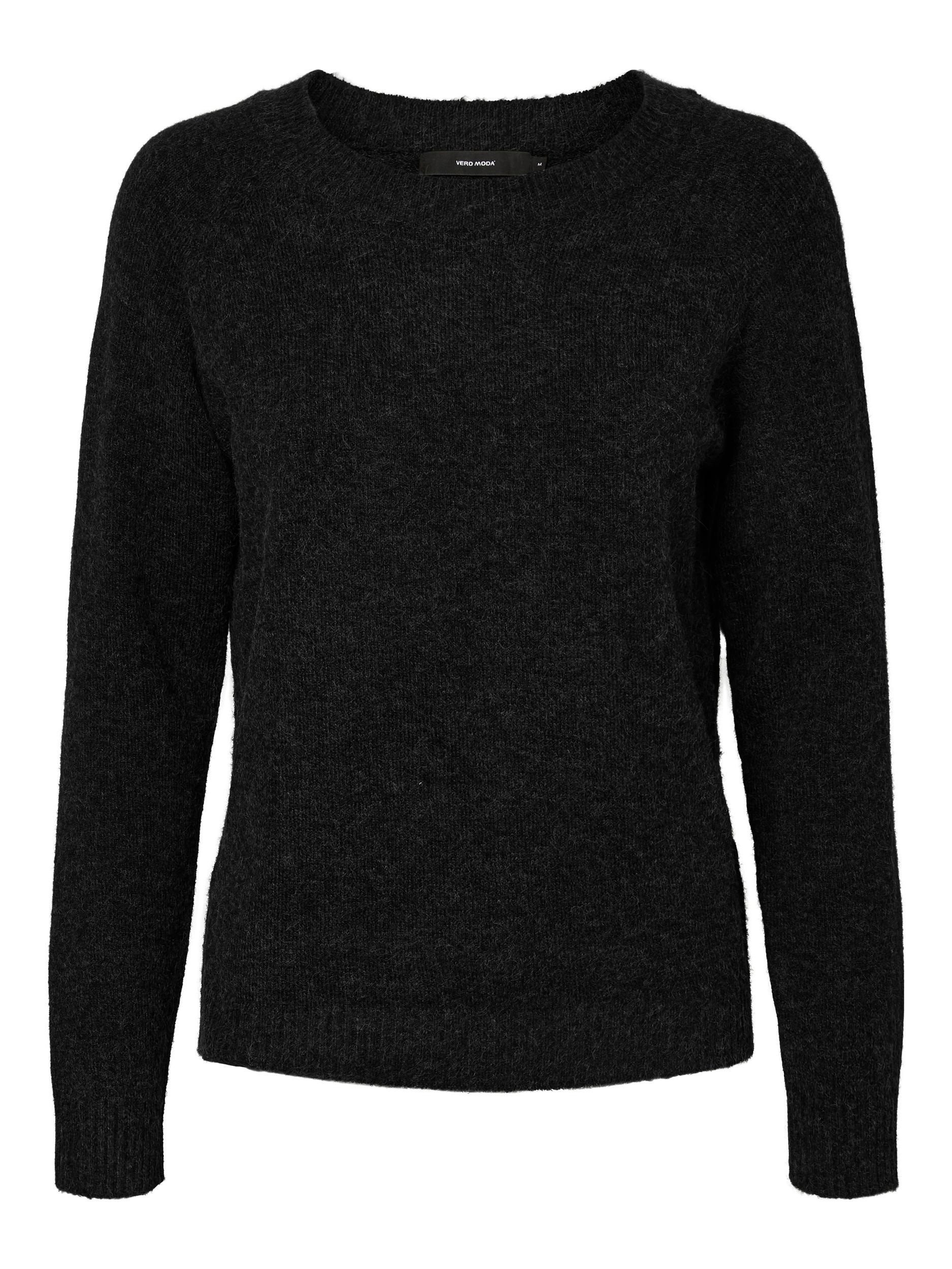 Vero Moda Rundhalspullover »VMDOFFY«, in melierter Optik