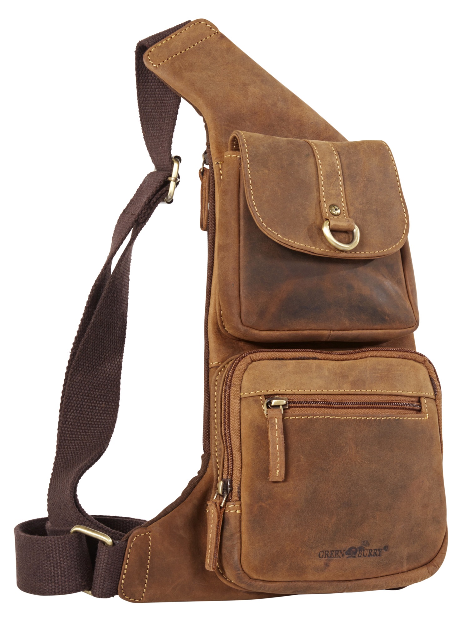 Tasche Cross Over aus Rindleder