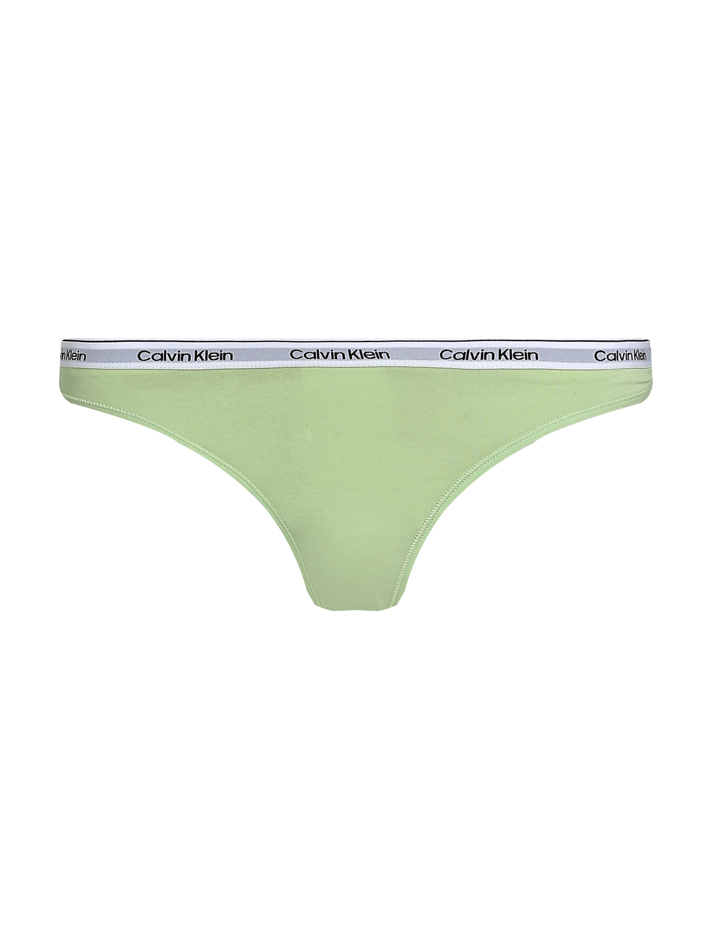 Calvin Klein Underwear Tanga »3 PACK THONG (LOW-RISE)«, (Packung, 3 St., 3er-Pack), mit Logobund