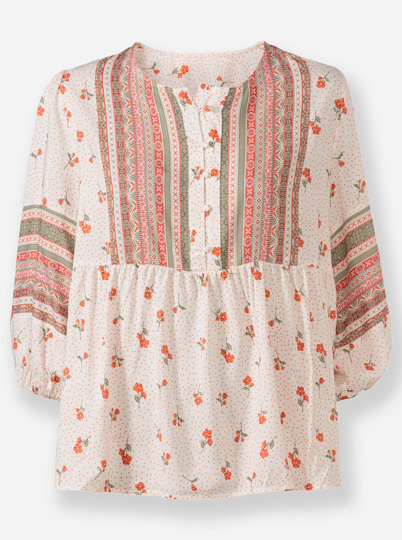 Inspirationen Druckbluse