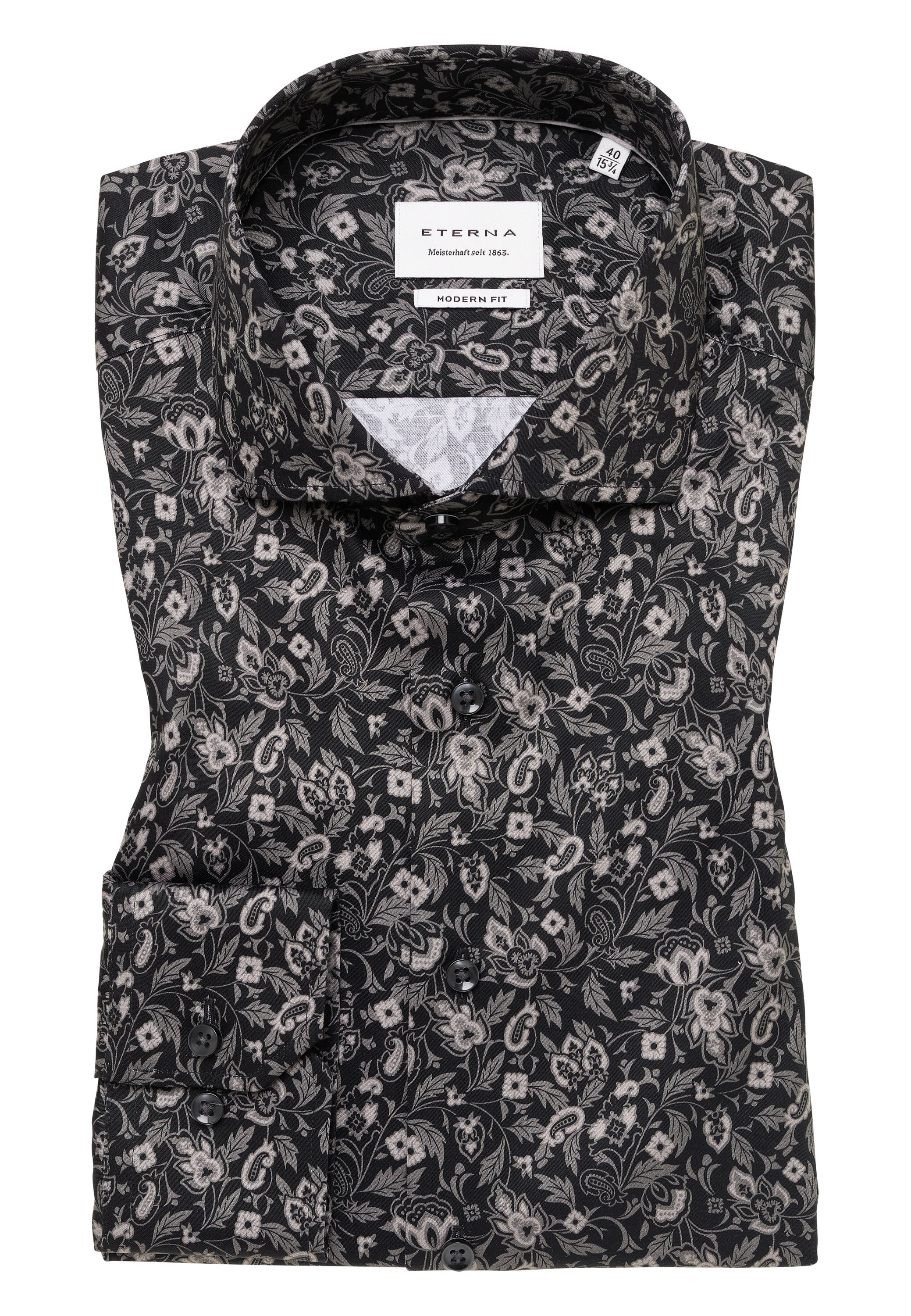 Eterna Langarmhemd »MODERN FIT«, NON IRON (bügelfrei)