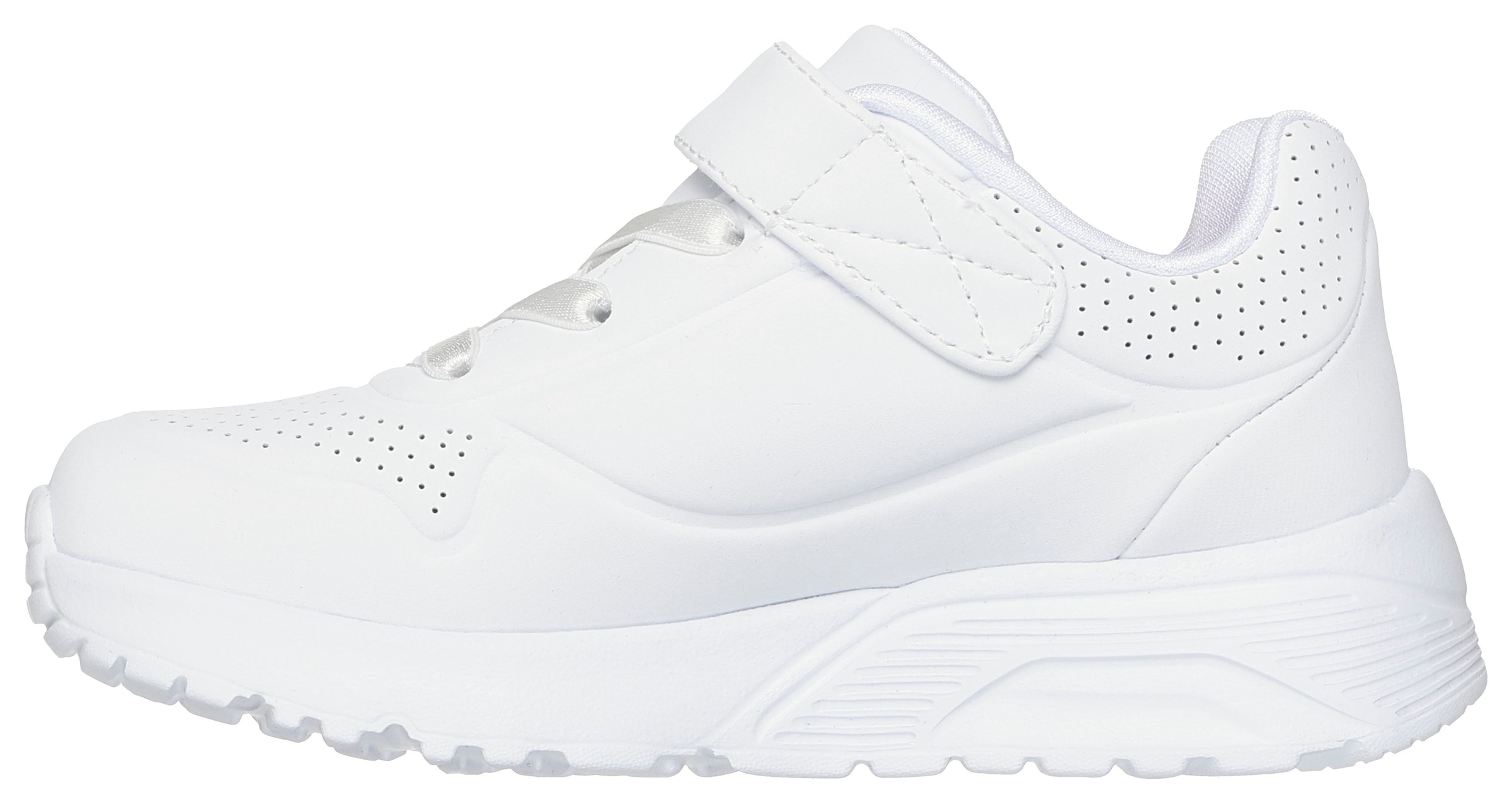 Skechers Sneaker »UNO LITE«, Klettschuh mit bunten Herzen, Größenschablone zum Download