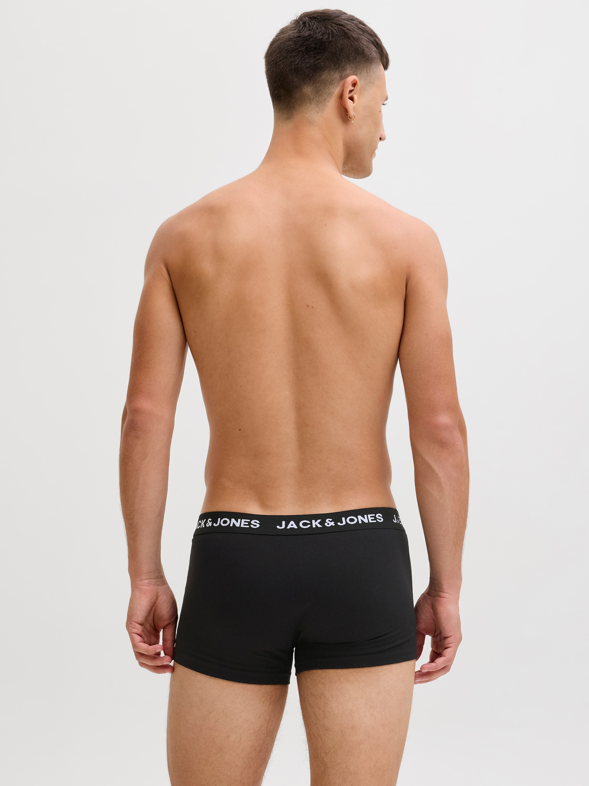 Jack & Jones Boxershorts »JACFLOWER Microfiber mit Logobund, Blumenprint und Stretchkomfort« Packung, 10er-Pack, 10 Stk. eng anliegend, Microfaser, schnelltrocknend