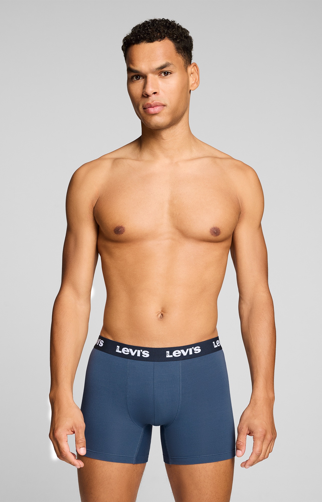 Levi's® Boxershorts »LEVIS MEN REPEAT LOGO BOXER BRIEF« 2er Pack,  ohne Eingriff, Logobund, elastisch