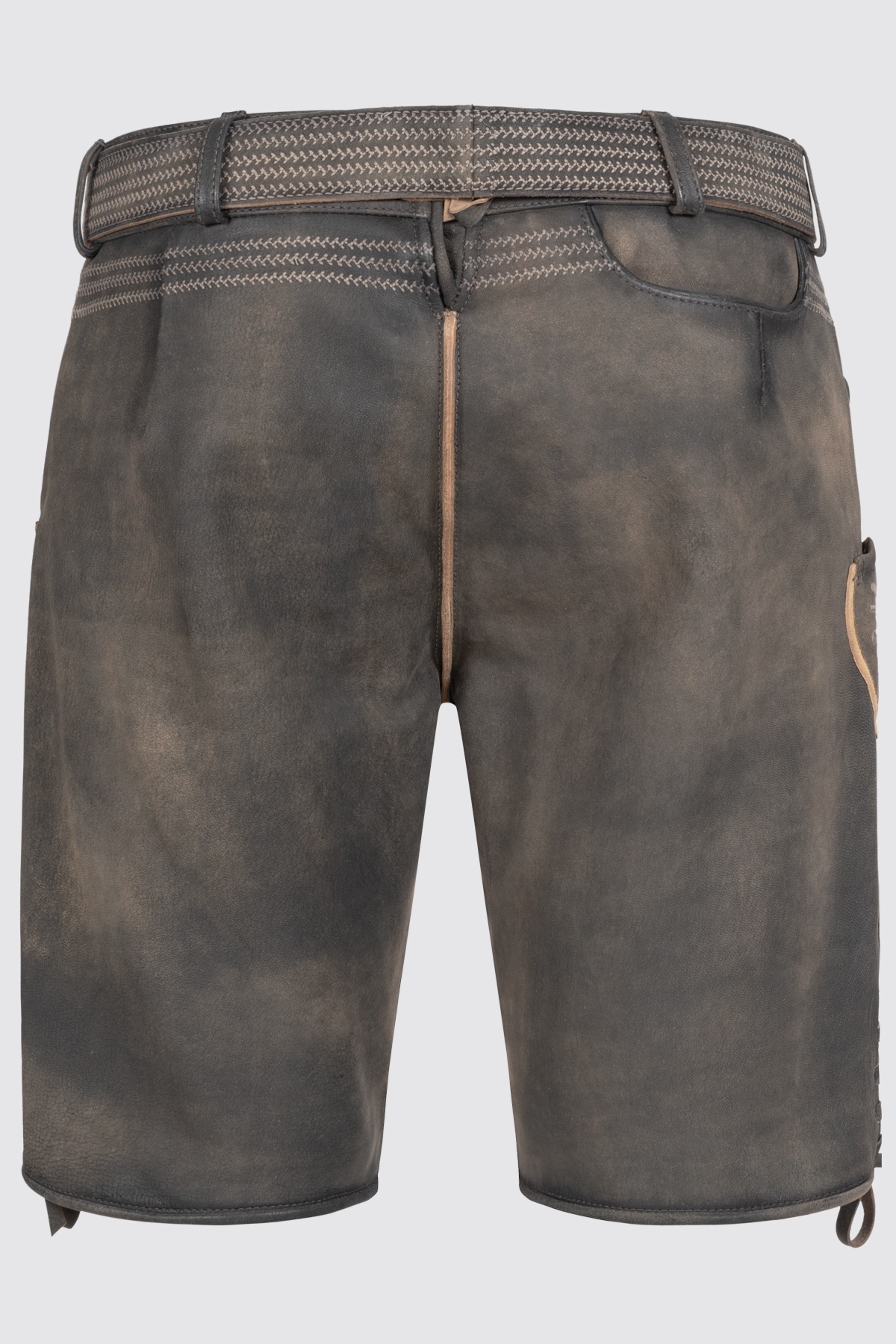 Krüger Lederhose »Lederhose Zac mit Gürtel«