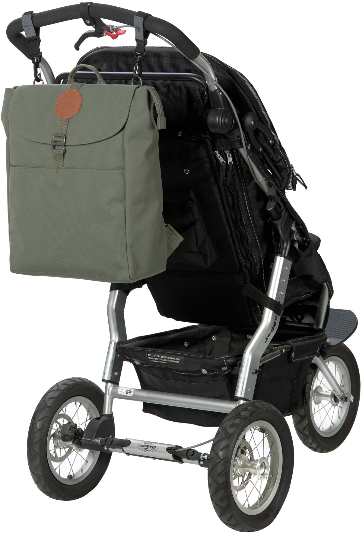 LÄSSIG Wickelrucksack »Green Label, Adventure, live«, PETA-approved vegan; zum Teil aus recyceltem Material