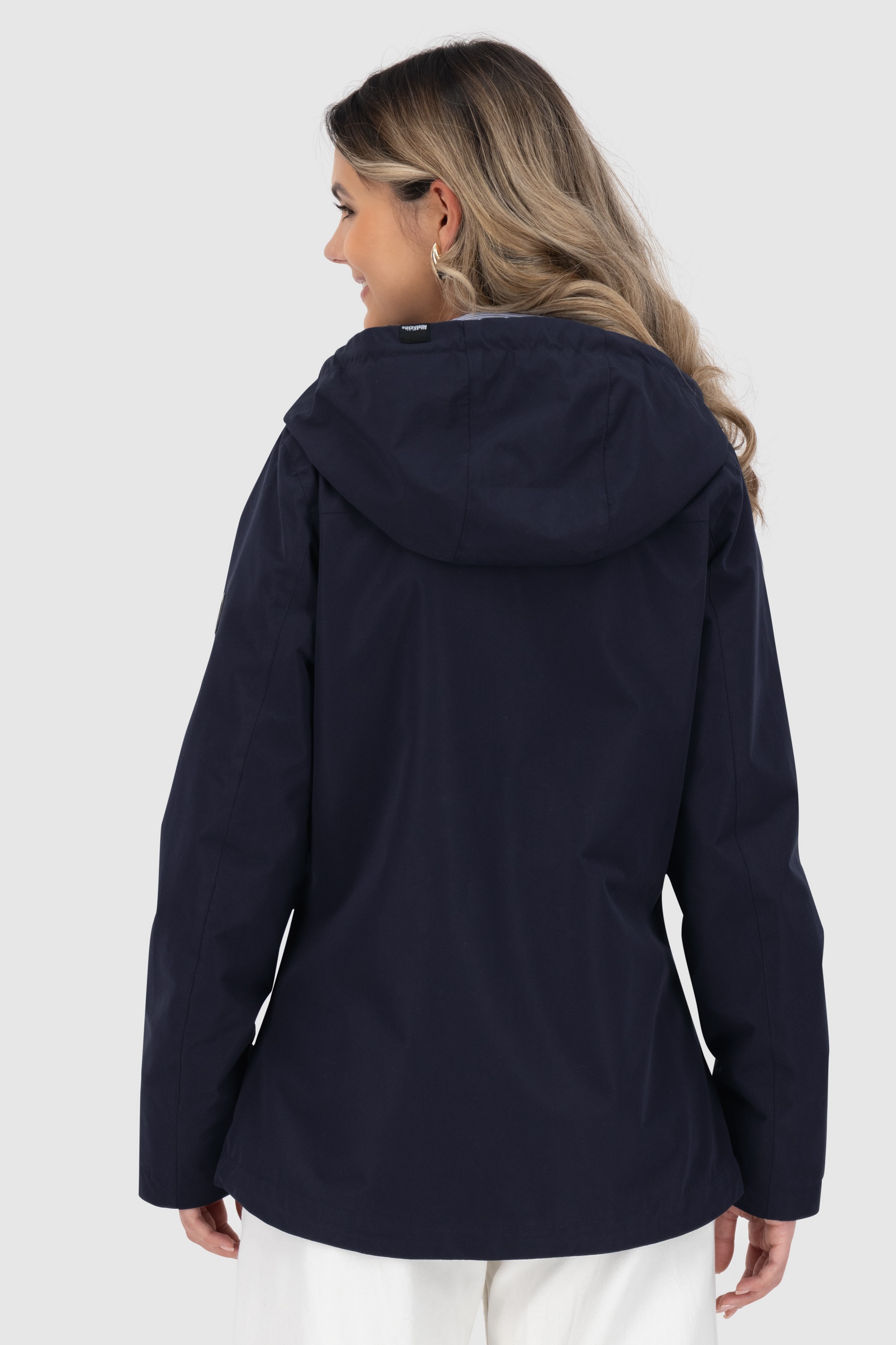 Alife & Kickin Outdoorjacke »LilouAKA« mit Kapuze mit Kapuze und in figurbetontem Fit