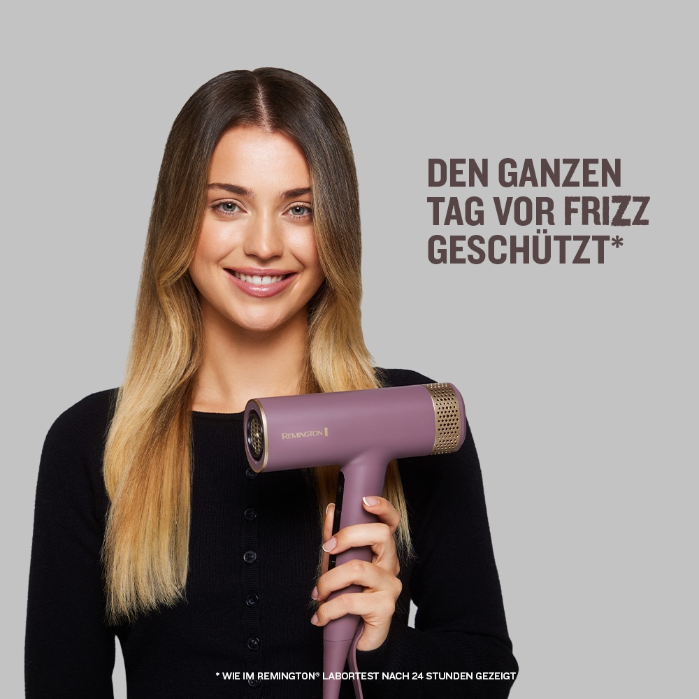 Remington Haartrockner »AIRviveDigital Haartrockner (EC8930)« 1.600 W 2 Aufsätze Digital Motor, Ionic Air, Anti-Frizz, 12 Heiz-&Geschwindigkeitsstufen