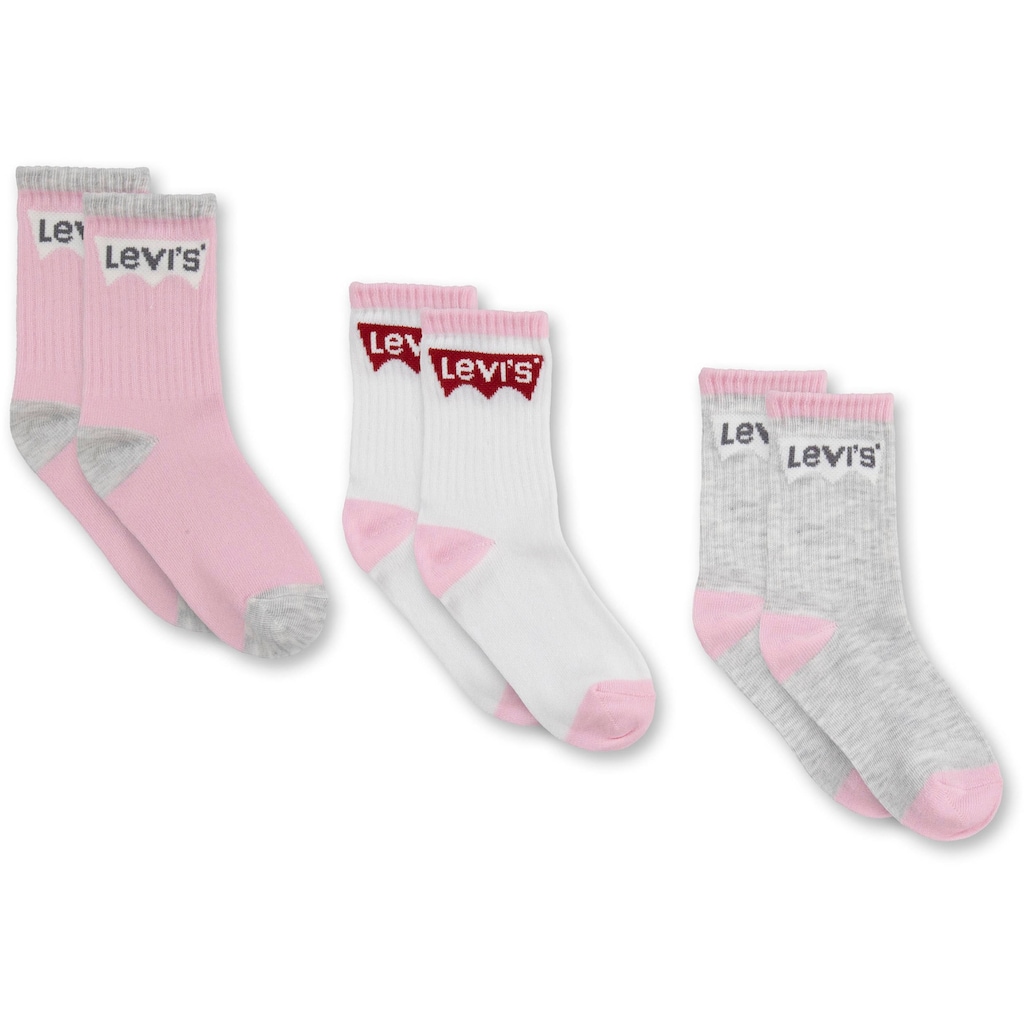 Levi's® Kids Socken »BATWING REGULAR CUT 3PK«, (3 Paar)