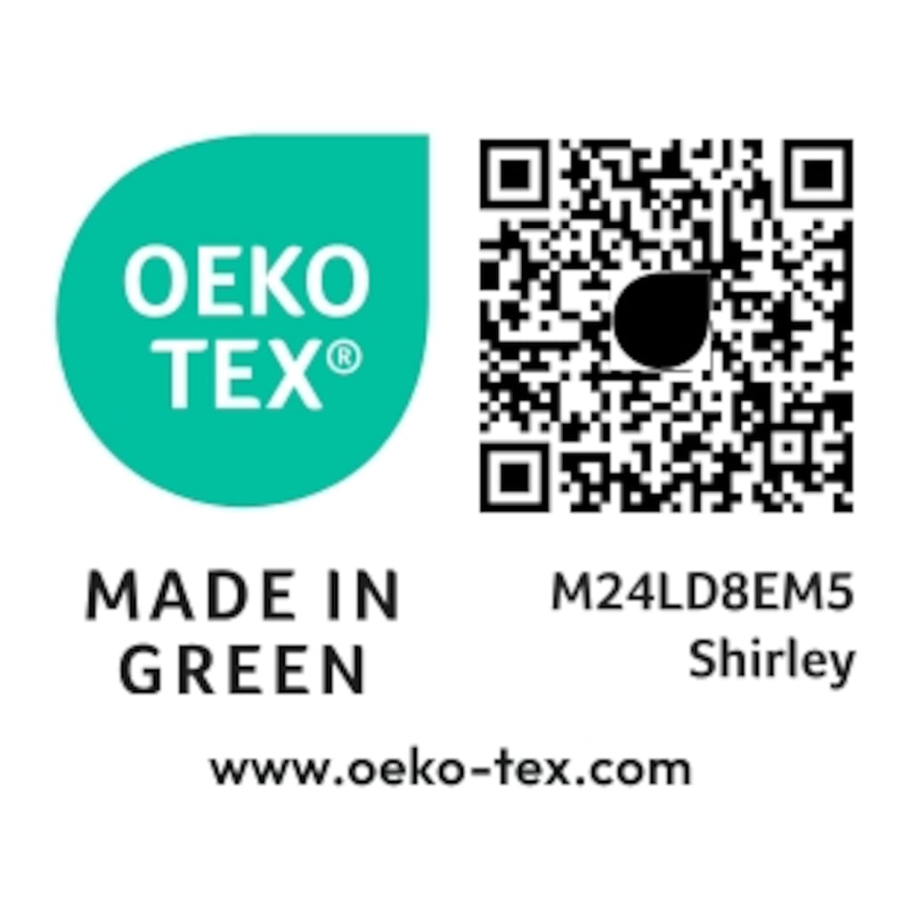 my home Bettwäsche »Wenda«, (2 tlg.), in Qualitäten PolyCotton (kühlend) + Biber (wärmend, nachhaltige 100% Baumwolle), unterstützt Cotton made in Afrika + STANDARD 100 by OEKO-TEX® zertifiziert.